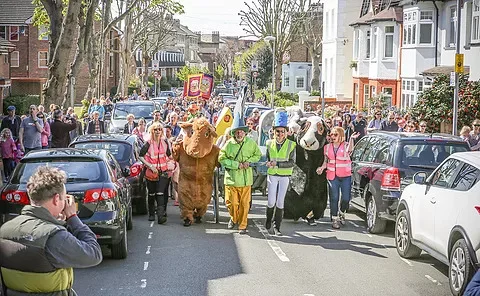 A little silliness and a whole lot of fun at the Freshwater Sardine Festival