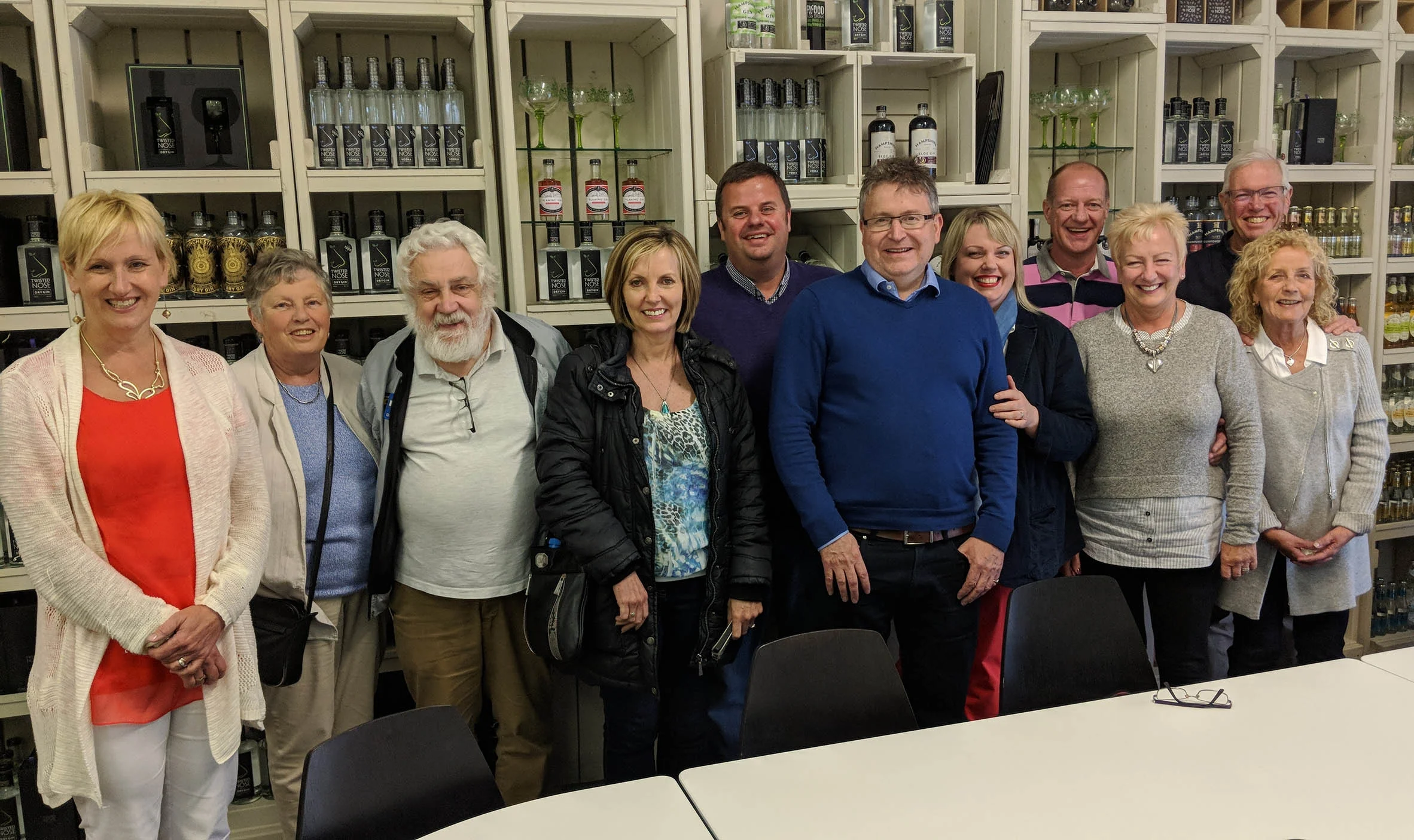 Hampshire Tour group photo