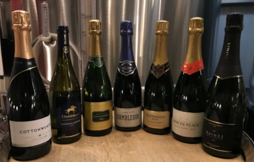 The magnificent seven - Hampshire's superb English Sparkling Wines.