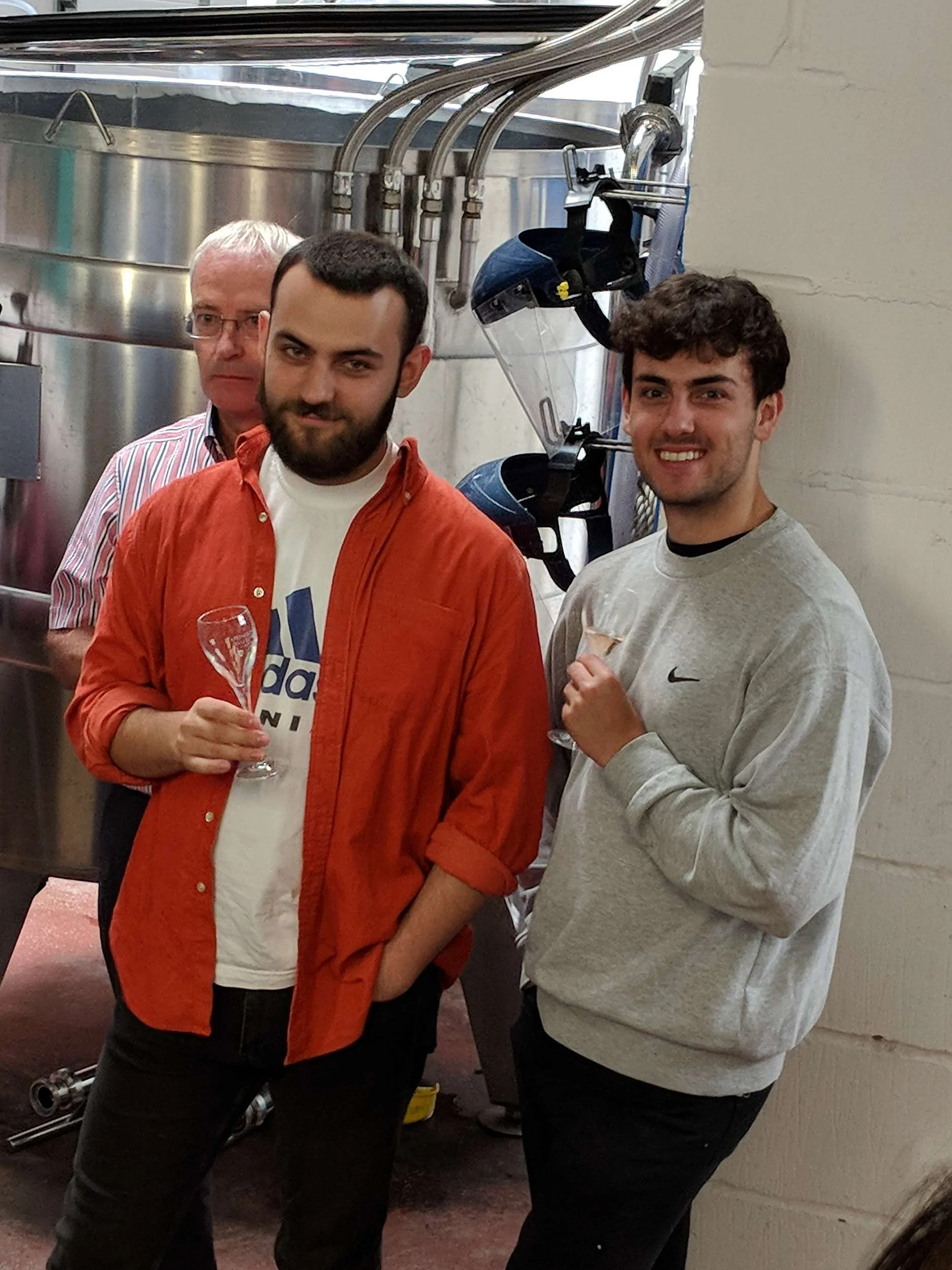 All smiles at Hattingley Valley Wines