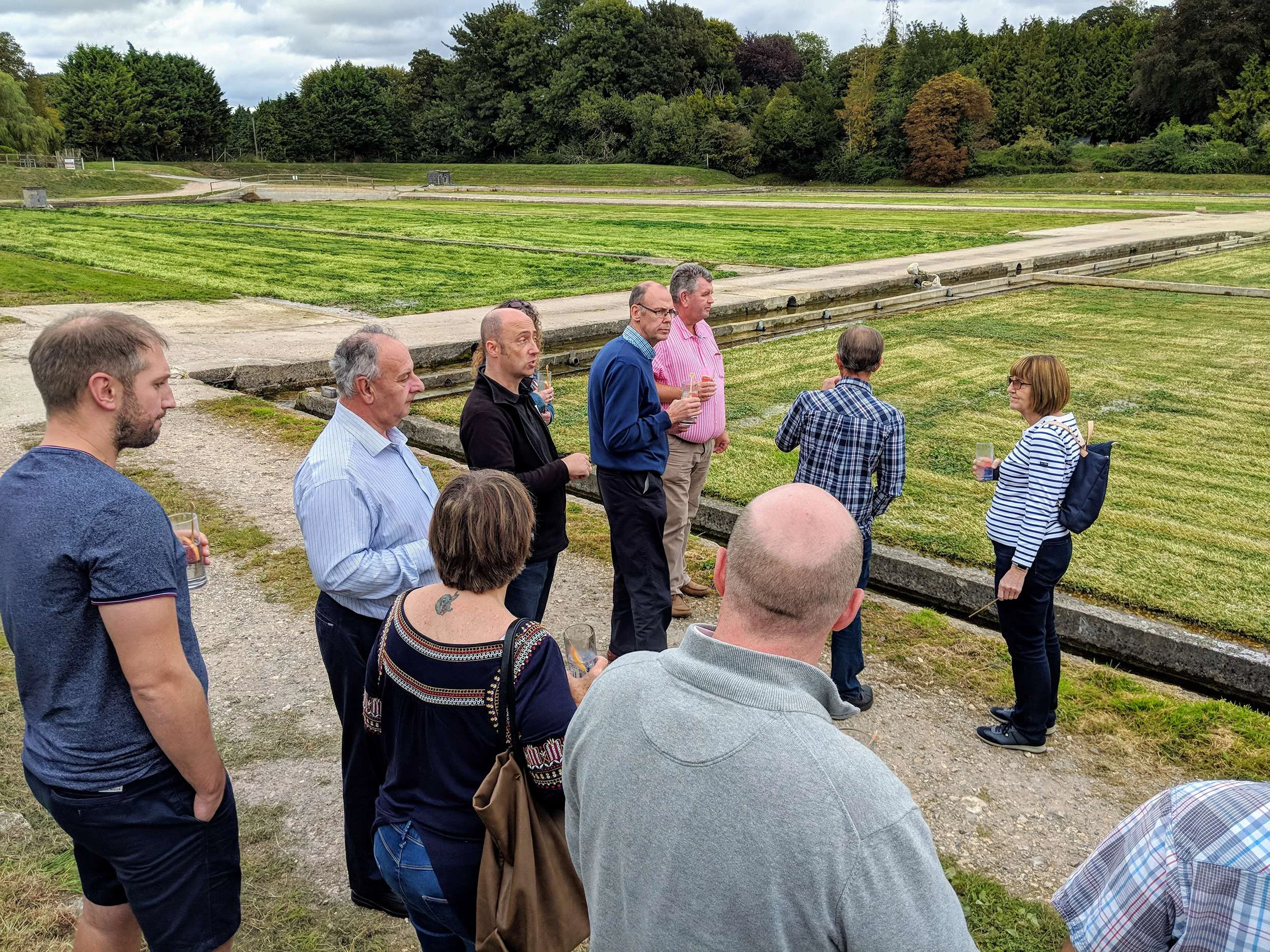 G&Ts by the watercress beds