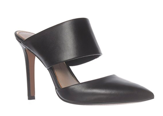 Jessica Simpson Chandra Cut-Out Pointed Toe Mule Heels