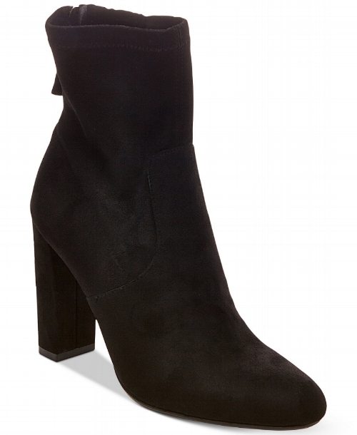 Steve Madden Brisk Block-Heel Sock Booties