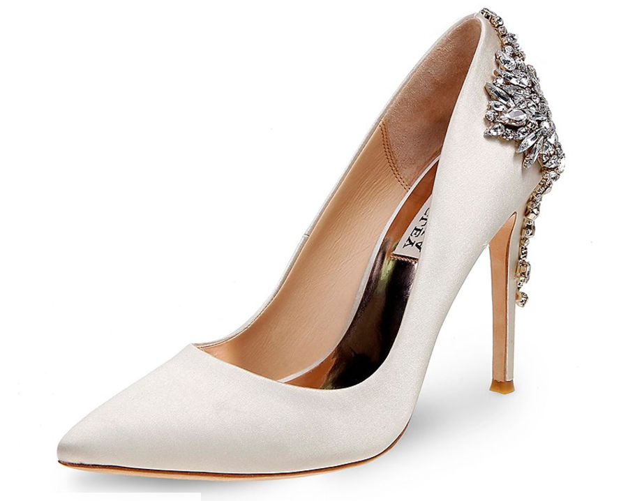 Badgley Mischka Gorgeous Embellished Pointed Toe Pumps