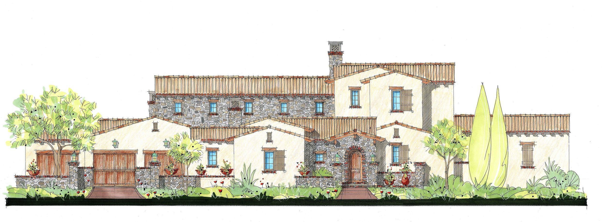 Villa Paradiso 5 bed | 5 & 2- 1/2 bath | 4 car garage 6,961 sq. ft.