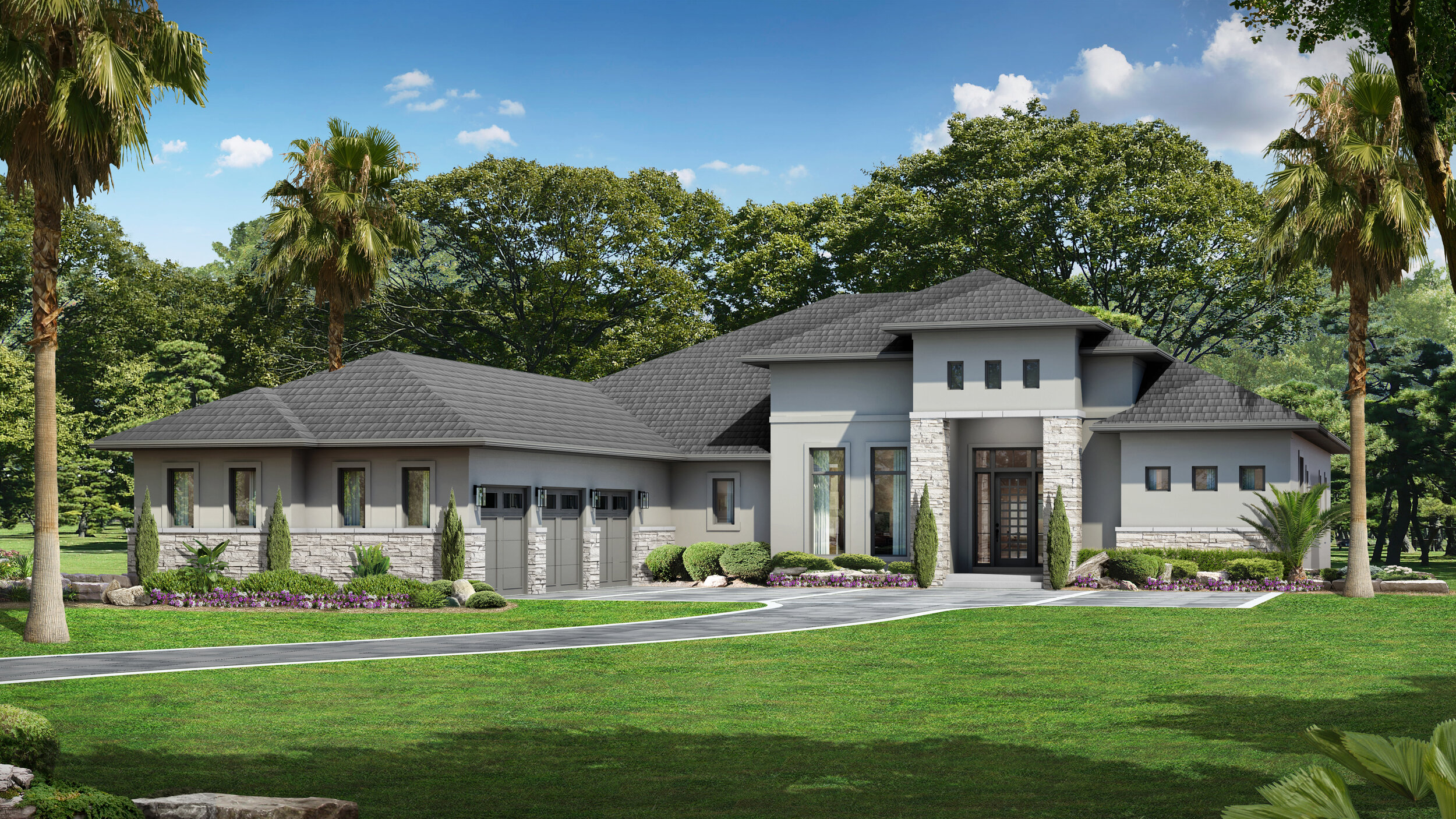 The Cascade 5 en-suite | 5 bath | 3 car garage 4,285 sq. ft.