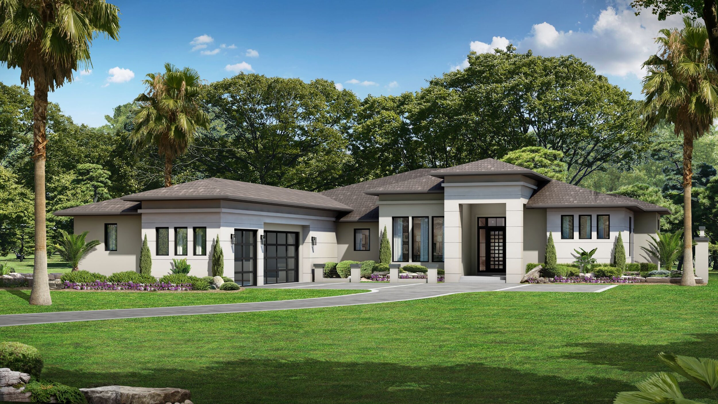 The Bel Air 5 en-suite | 5 bath | 3 car garage 4,518 sq. ft.