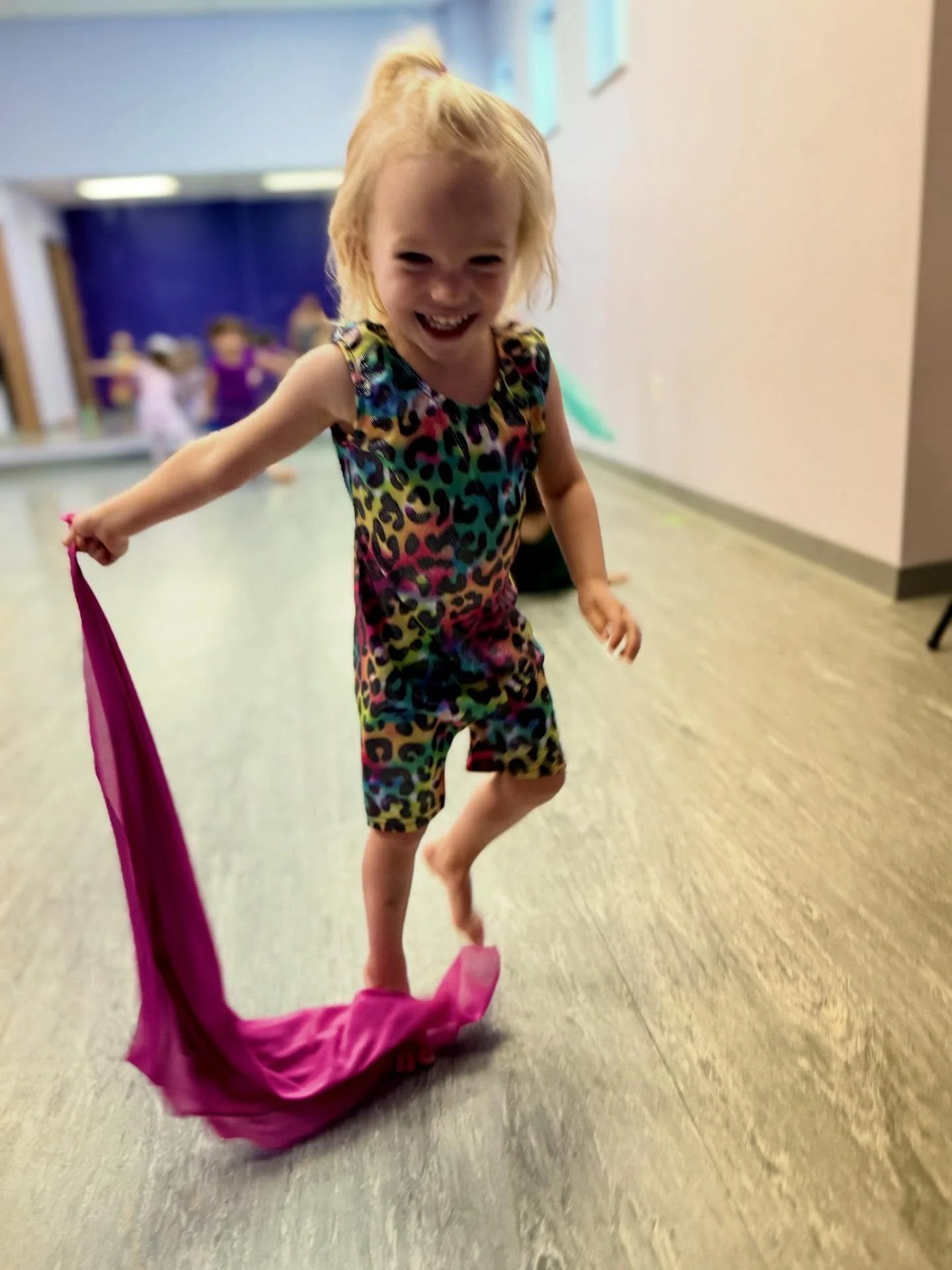 So much fun in dance class! 💜🩷 Love your current class? Did you know that current students can take a free trial class in a new style! Try something new! We offer ballet, tap, jazz, acro, hip hop, pom, lyrical, modern, and more! Check out the full 