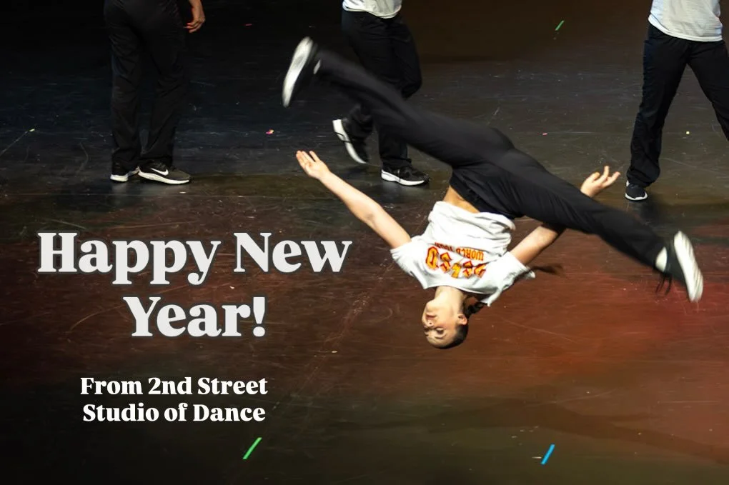Happy New Year from 2nd Street Studio of Dance! 🎉What are your dance goals for 2026? January is a great time to start something new or add in more technique classes to reach those goals! Check out our full schedule of available classes here: 
https:
