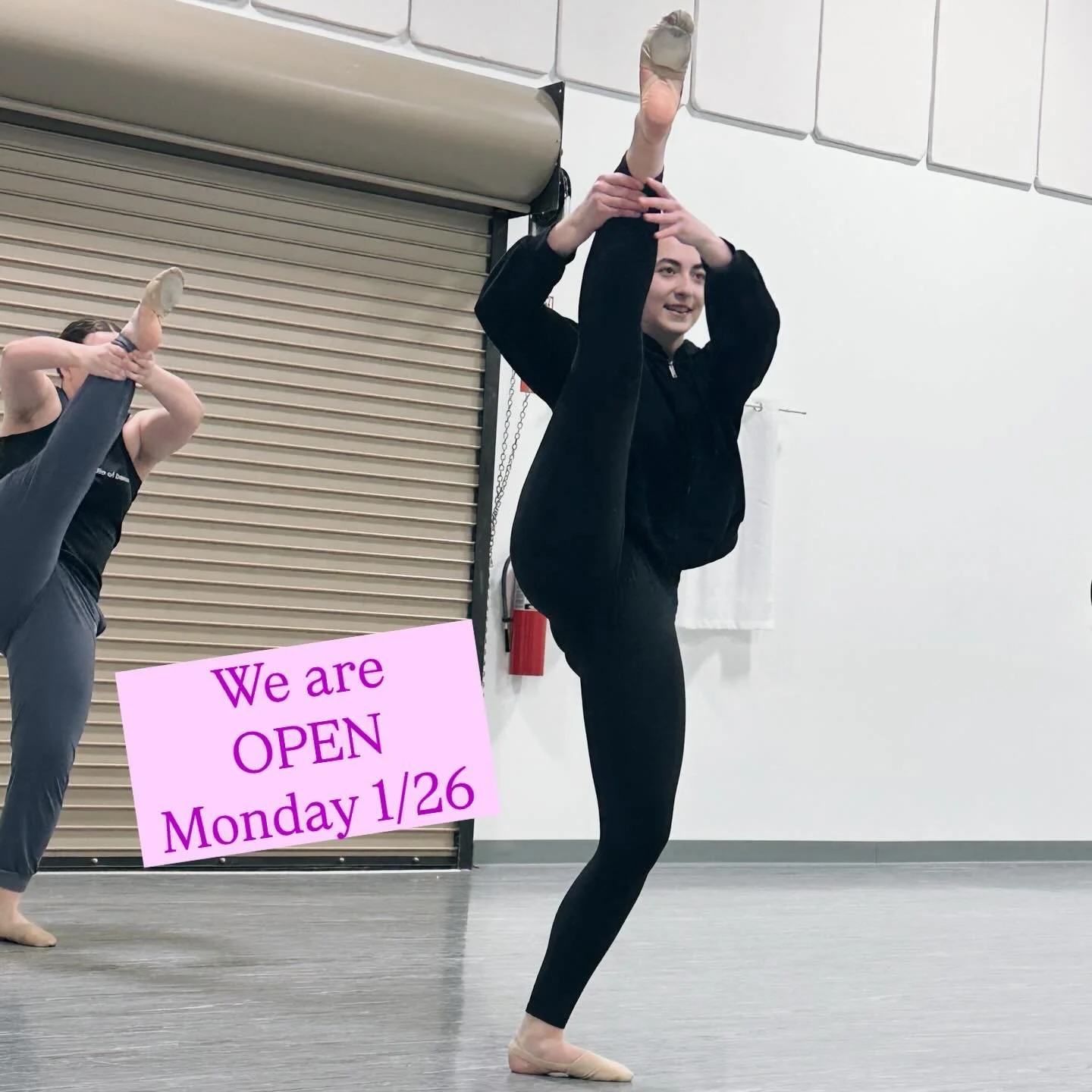 We are open for evening classes Monday 1/26! Use your discretion when deciding if it is safe to come in! 🕺🏽💃🏻

#2ndstreetdance #openforbusiness #danceclasses