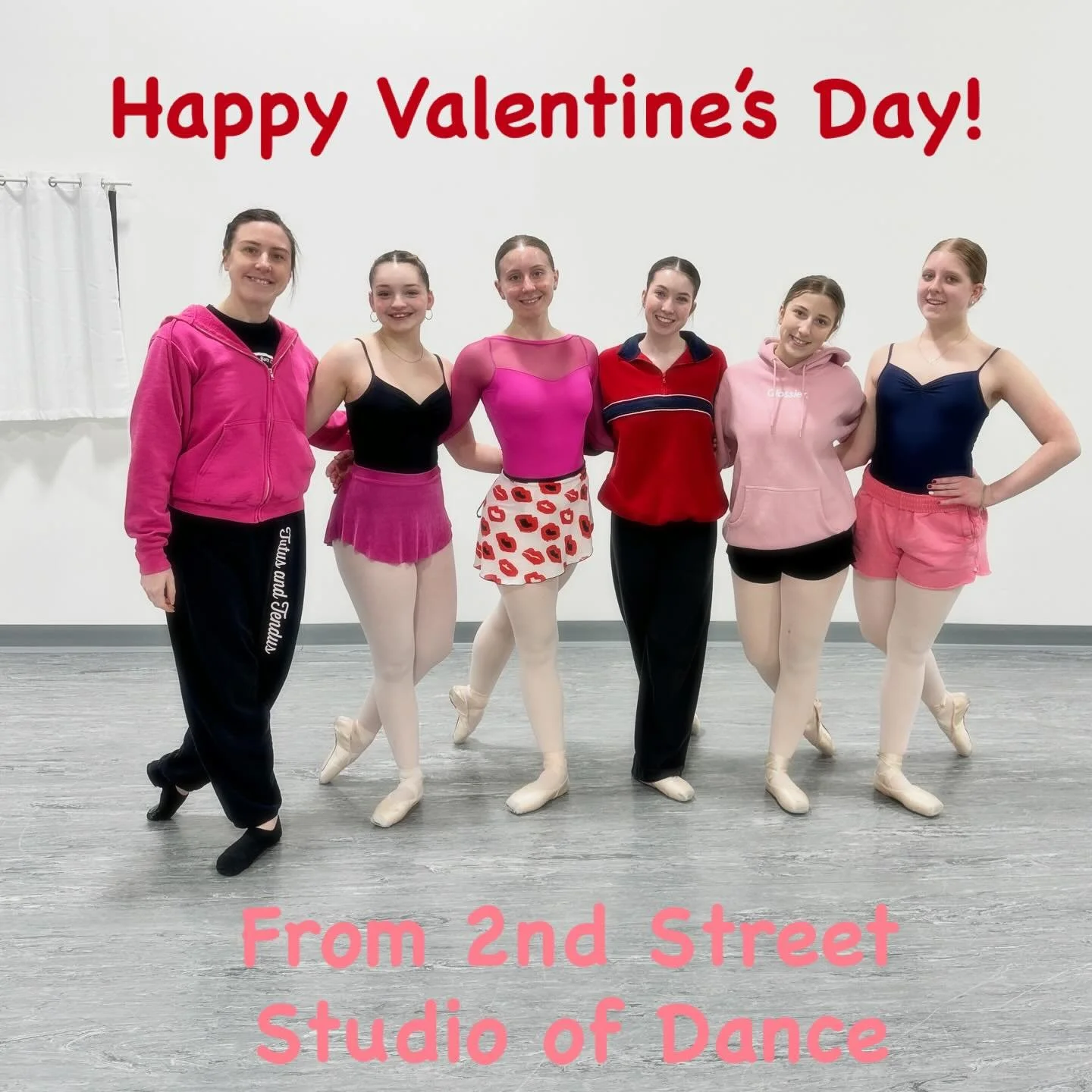 Happy Valentine&rsquo;s Day! We ❤️ dance and are holding regular classes and rehearsals today. 

#2ndstreetdance #valentinesday #dancerehearsal