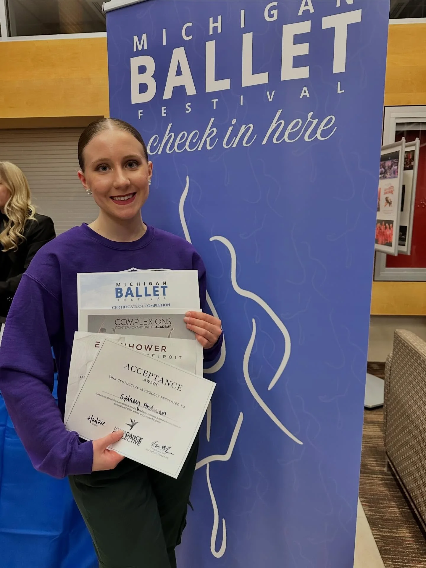 Great job to all of our dancers that attended the @miballetfestival this weekend! A special congratulations to Sydney who performed in the gala performance and was accepted to several summer intensives including a scholarship to Complexions Contempor