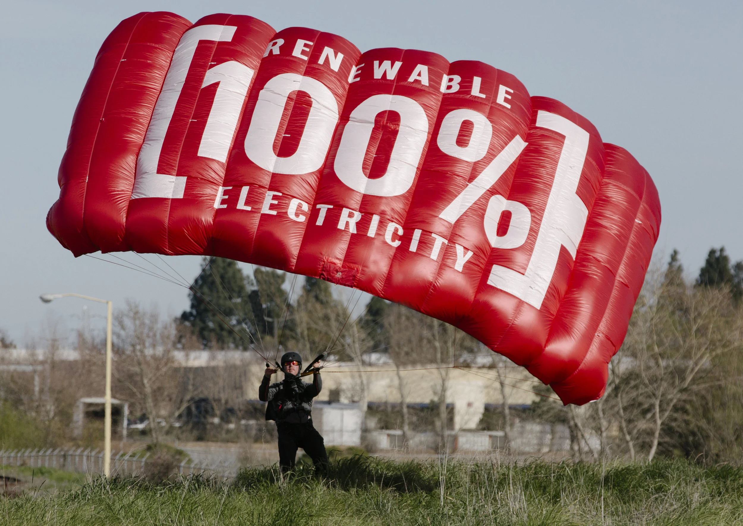 Budweiser goes 100% renewable with a Base Jump on World Earth Day