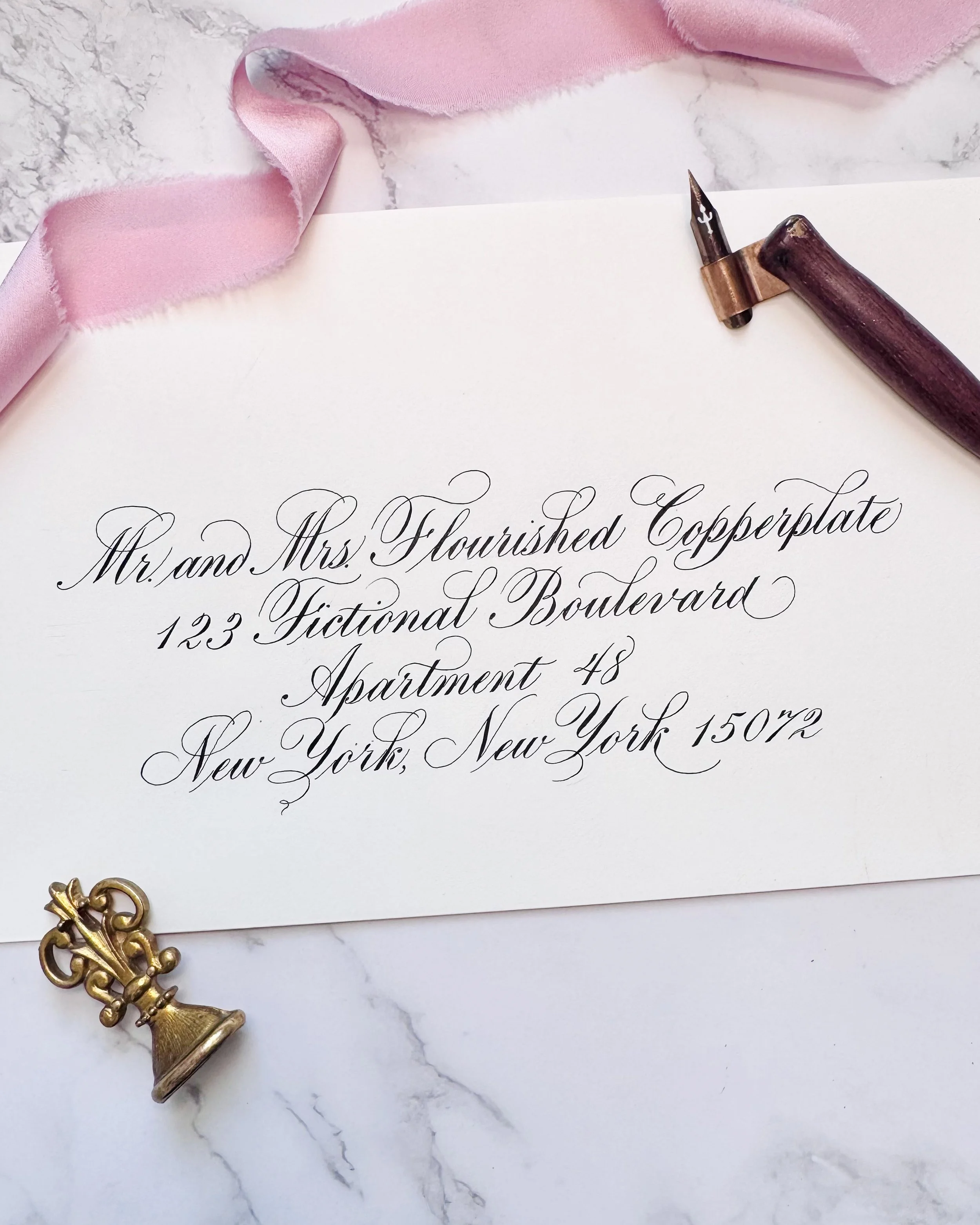 Flourished Copperplate