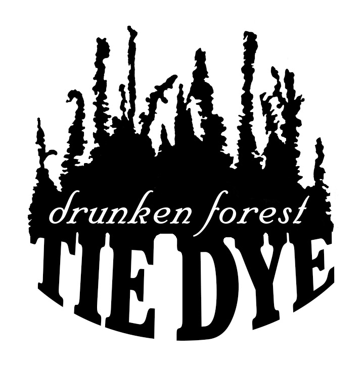 drunken forest tie dye