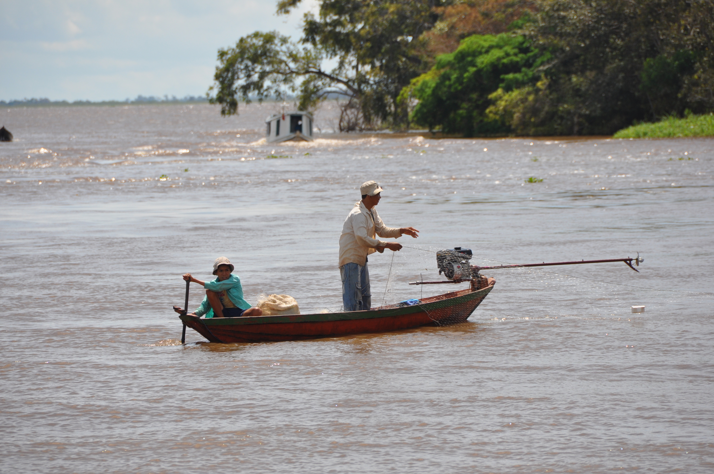 Pesca artesanal no Baixo Amazonas