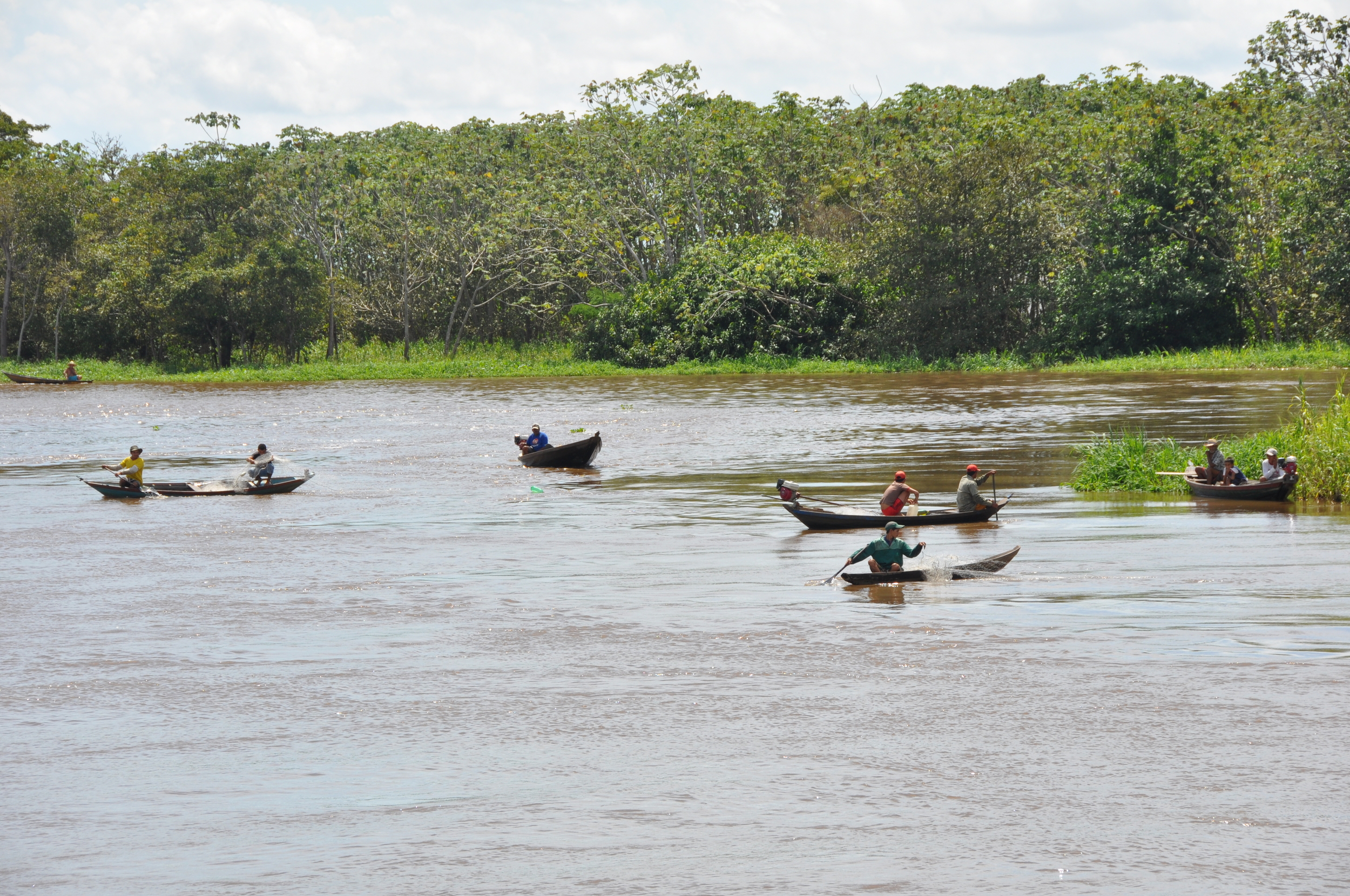 Pesca artesanal no Baixo Amazonas