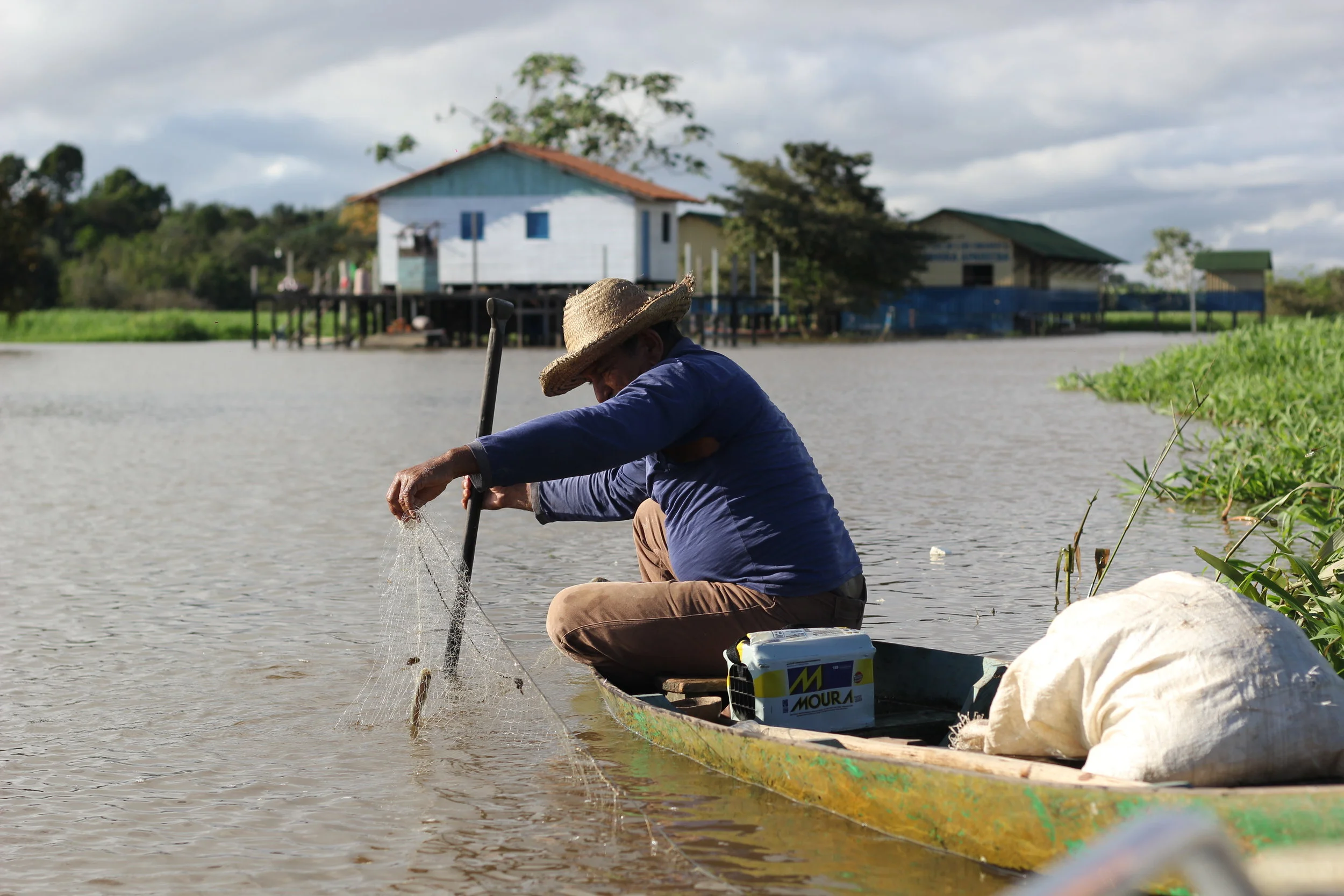 Ribeirinhos participarão de programa de capacitação em empreendedorismo para o manejo do pirarucu