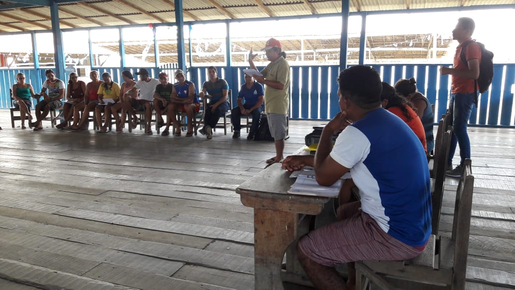 Reunião de planejamento em Santa Maria do Tapará 08/03/2019