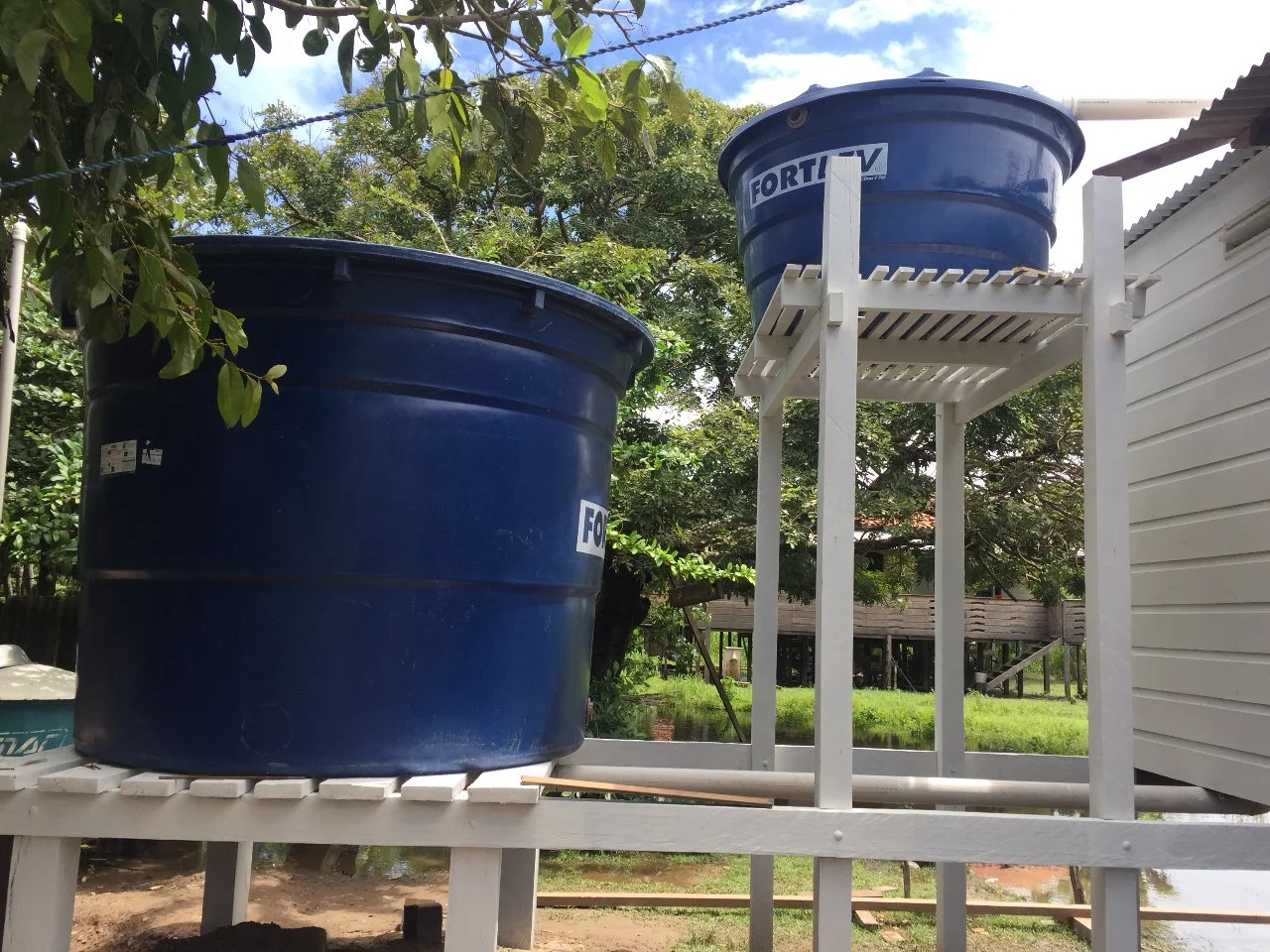 Obras em Costa do Aritapera atingem 75% de execução