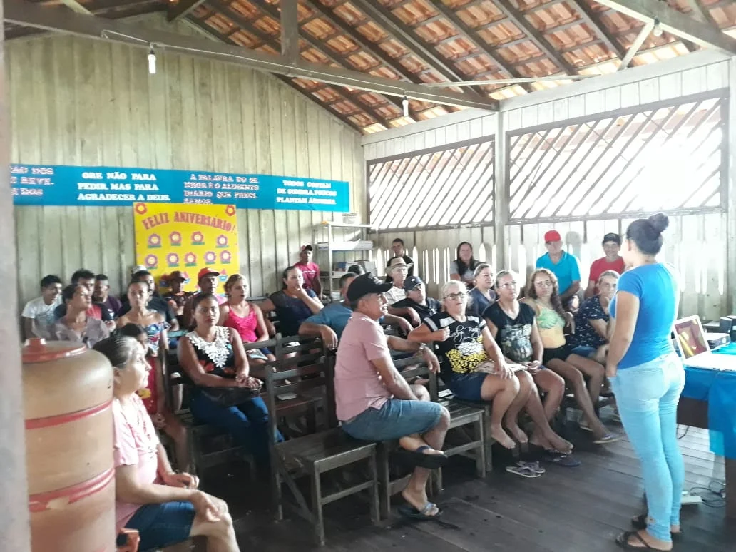 Famílias de Tapará Miri participam de capacitação para gestão da água 