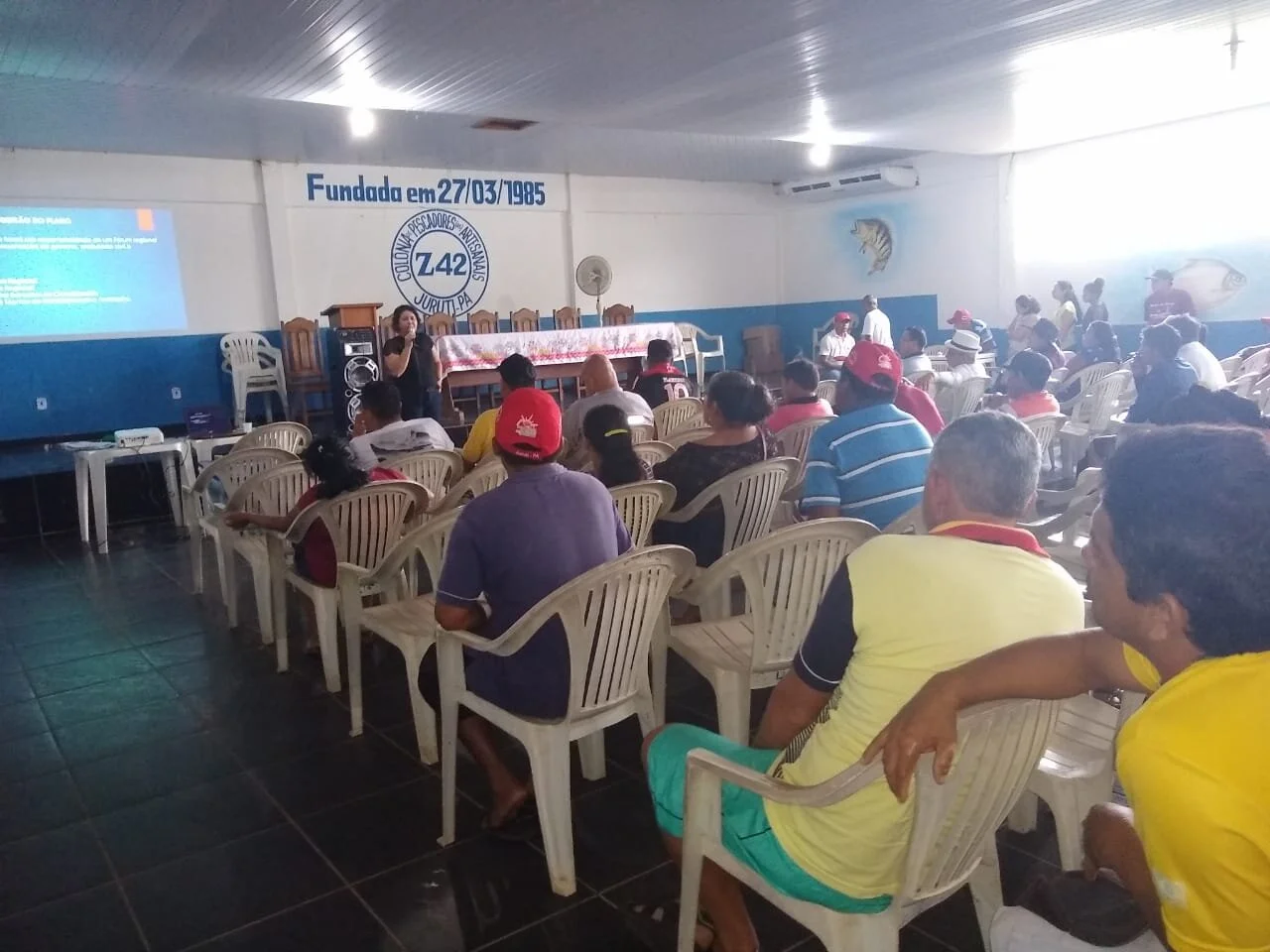 Pactos são firmados em Oficina de Apresentação e Implementação do Plano de Desenvolvimento da Pesca em Juruti, PA