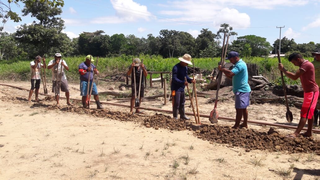 Obras do Cisterna em Tapará Miri atingem última fase
