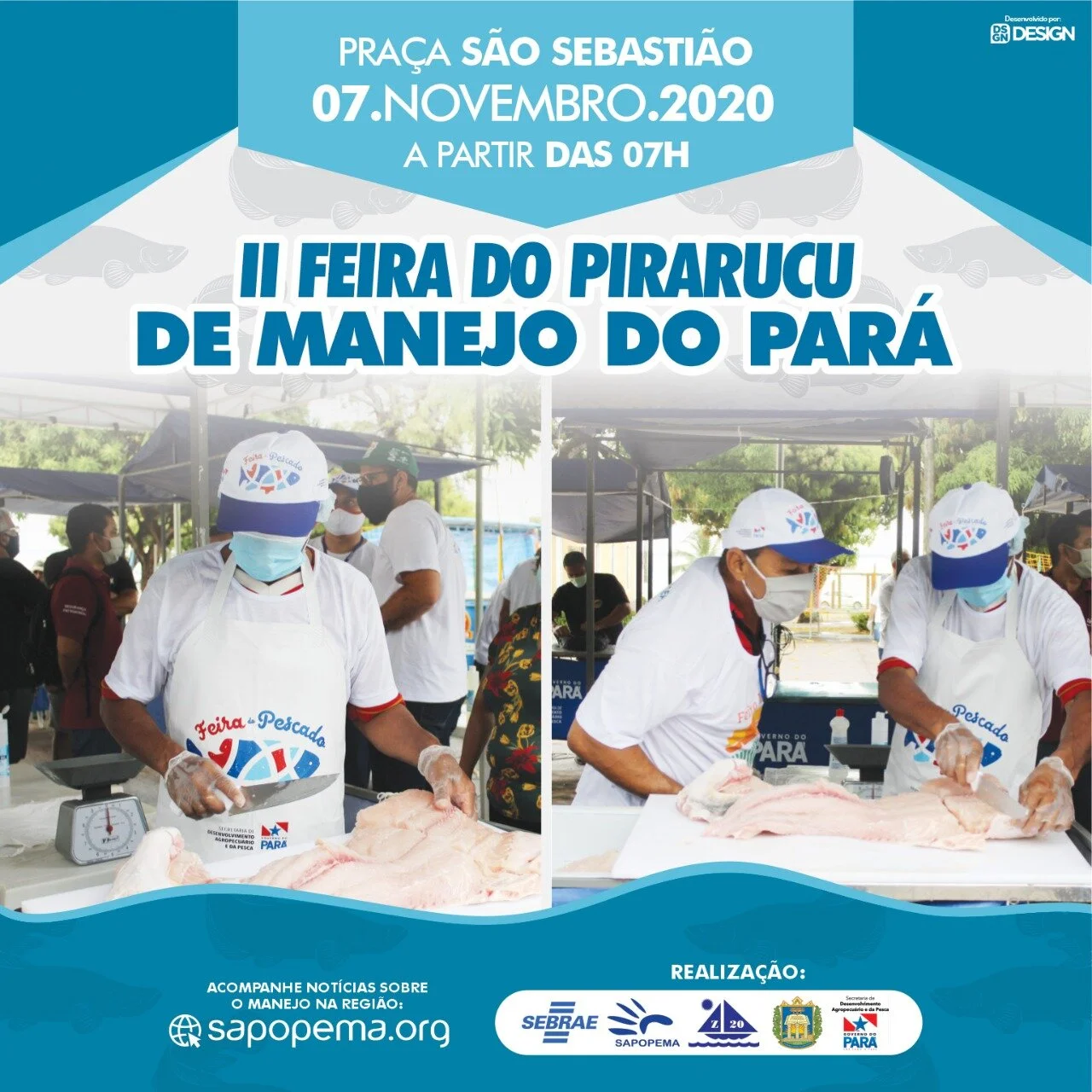 2ª Feira do Pirarucu de Manejo do Pará será realizada em novembro em Santarém