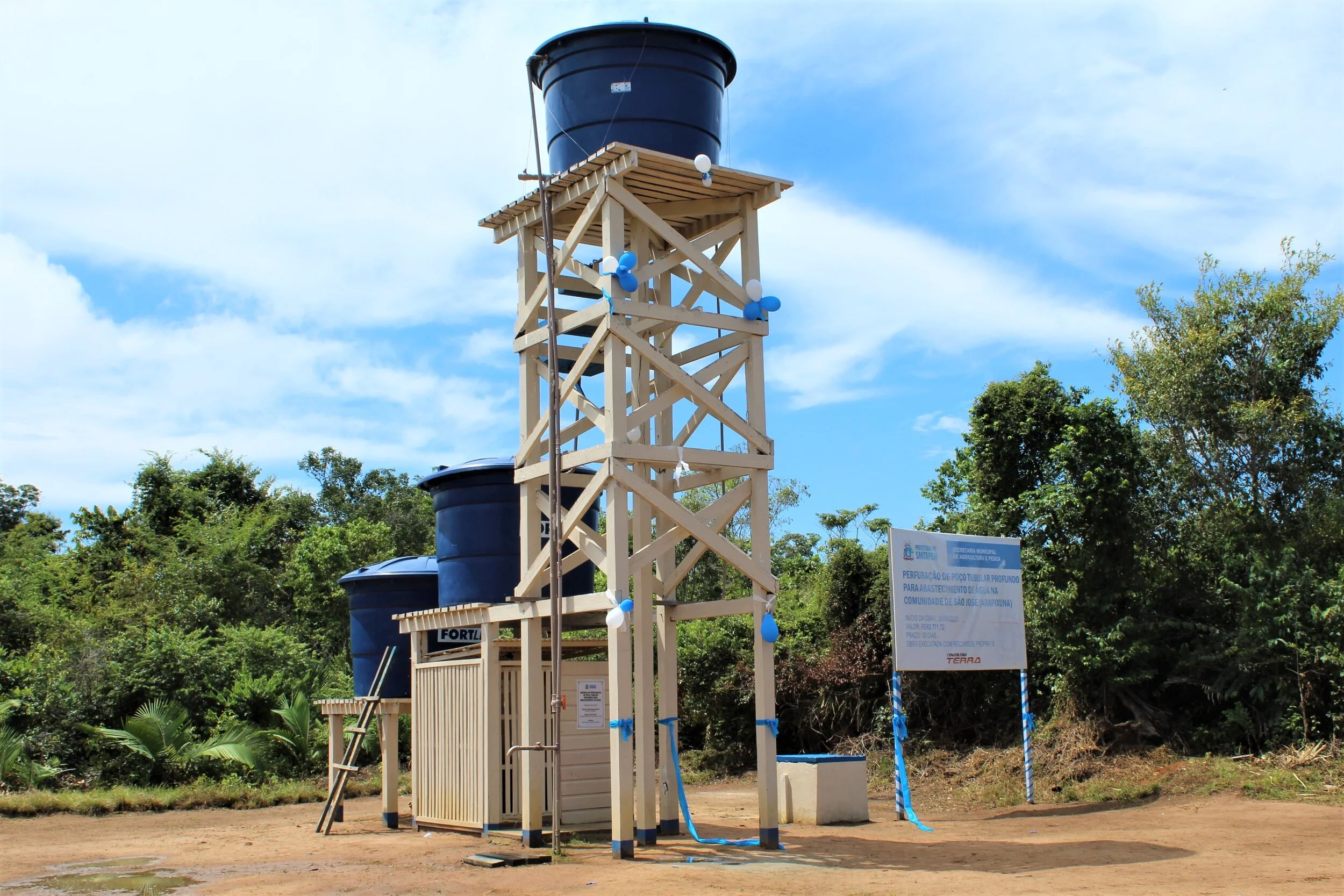Entrega de tecnologias de água e instalação sanitária em São José no Arapixuna, marca conclusão de 225 sistemas em áreas ribeirinhas 