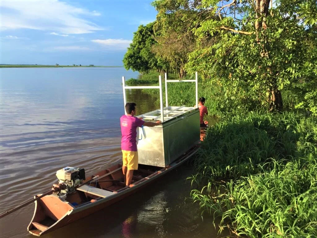 Equipamentos para armazenamento e beneficiamento do Pirarucu são doados à comunidades do Tapará