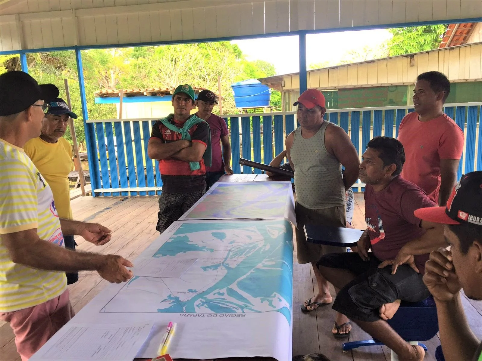 Pescadores do PAE Tapará iniciam mapeamento para reconhecimento do acordo de pesca da região