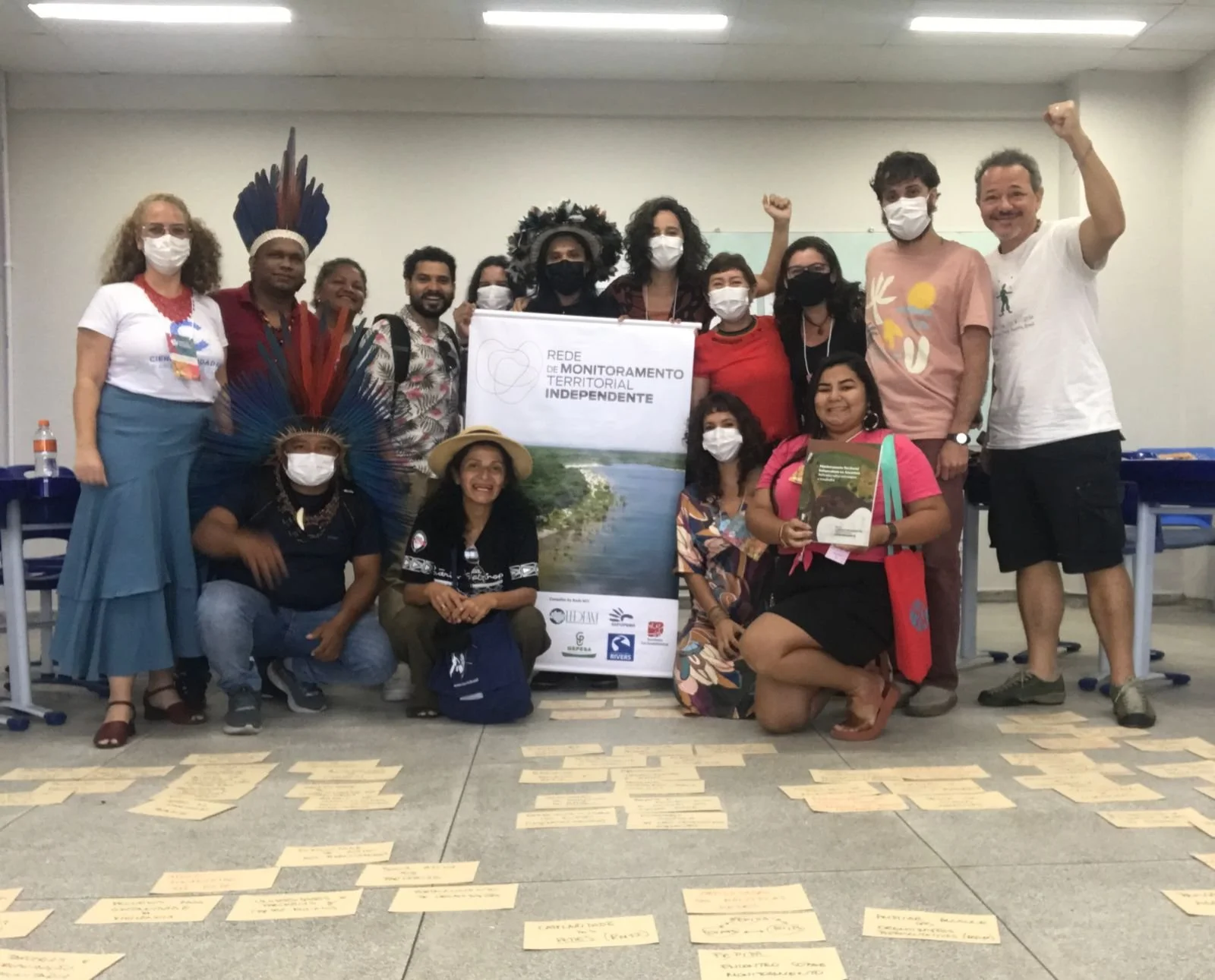 Rede de Monitoramento Territorial Independente na Amazônia realiza primeiro encontro presencial durante o Fospa 