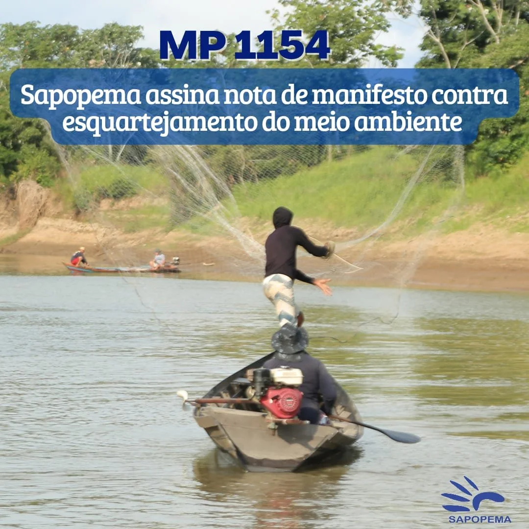 Manifesto contra esquartejamento do meio ambiente