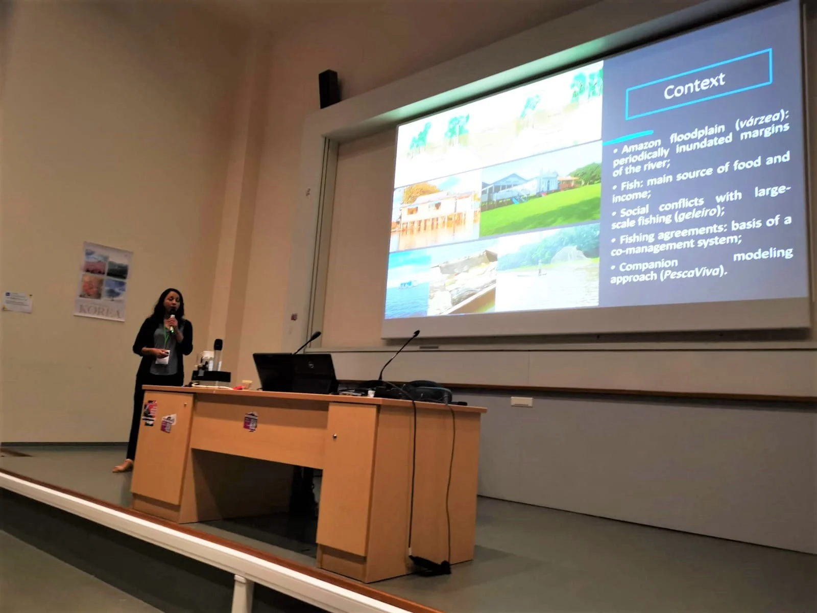 Pesquisa sobre pesca no baixo Amazonas é apresentada em  congresso em La Rochelle, na França