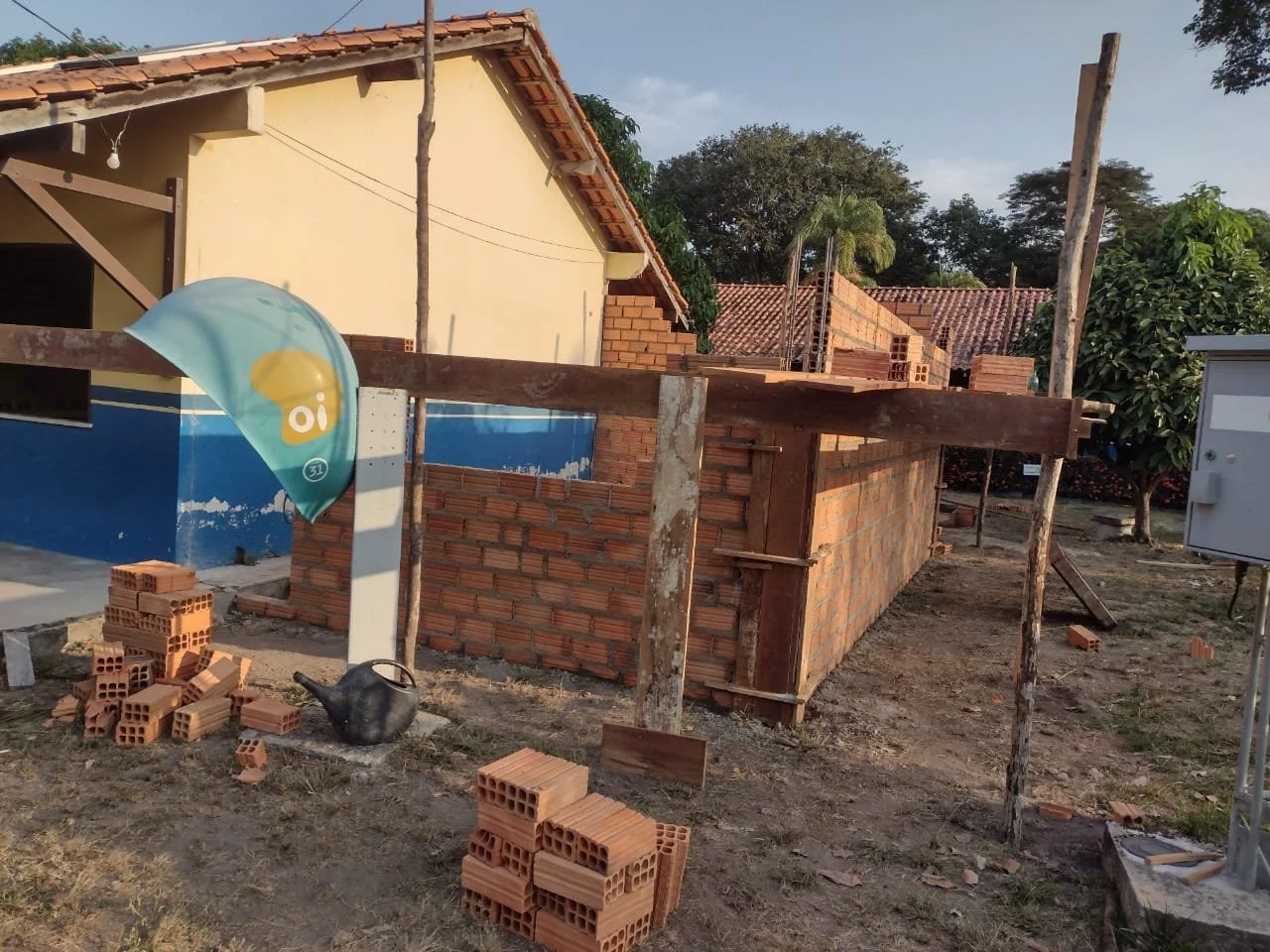 Inicia obra da biblioteca da aldeia Solimões, na Resex Tapajós-Arapiuns&nbsp;