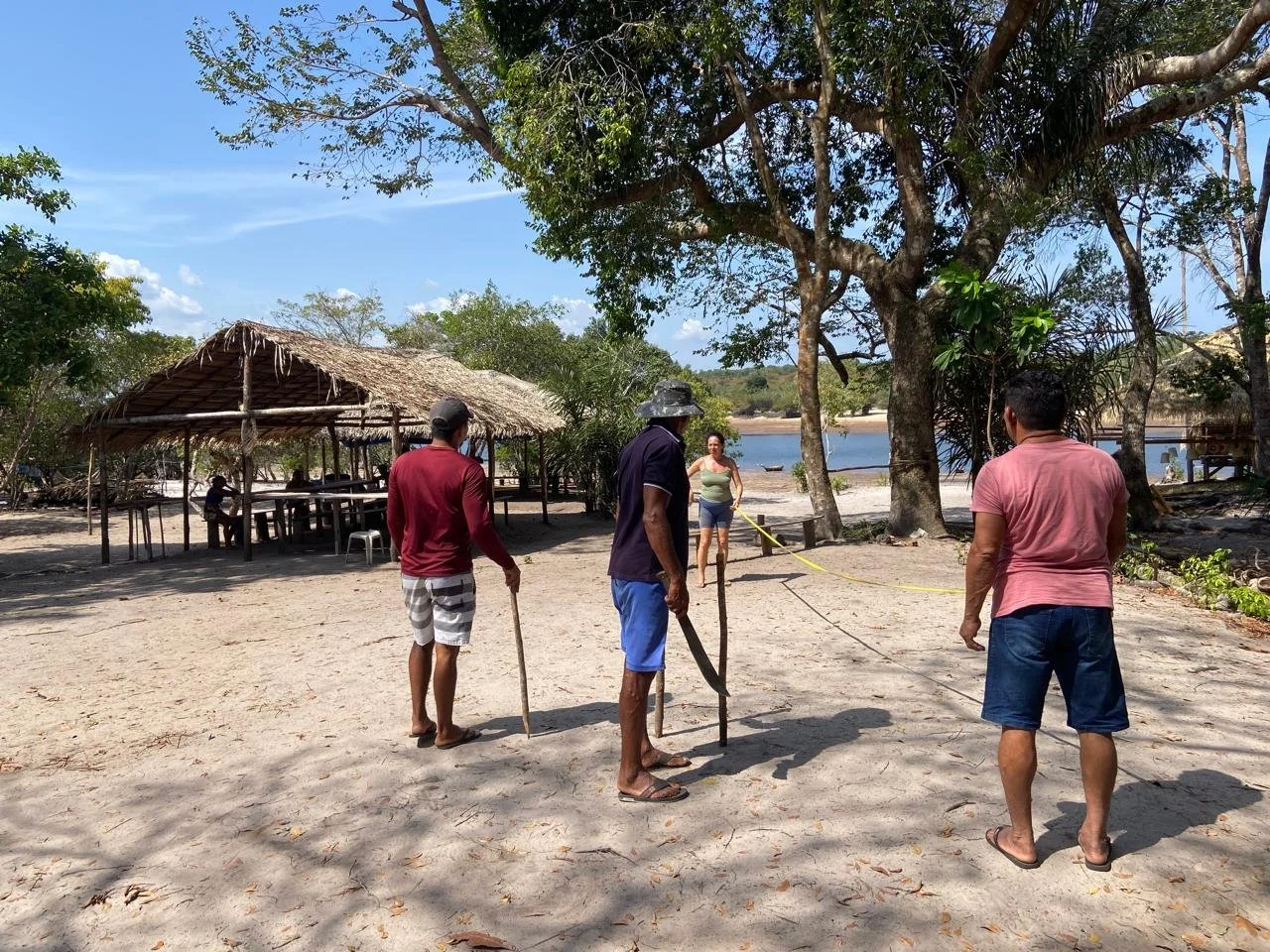 Cozinhas e redário vão fortalecer turismo de base comunitária em comunidades de reserva em Santarém, PA