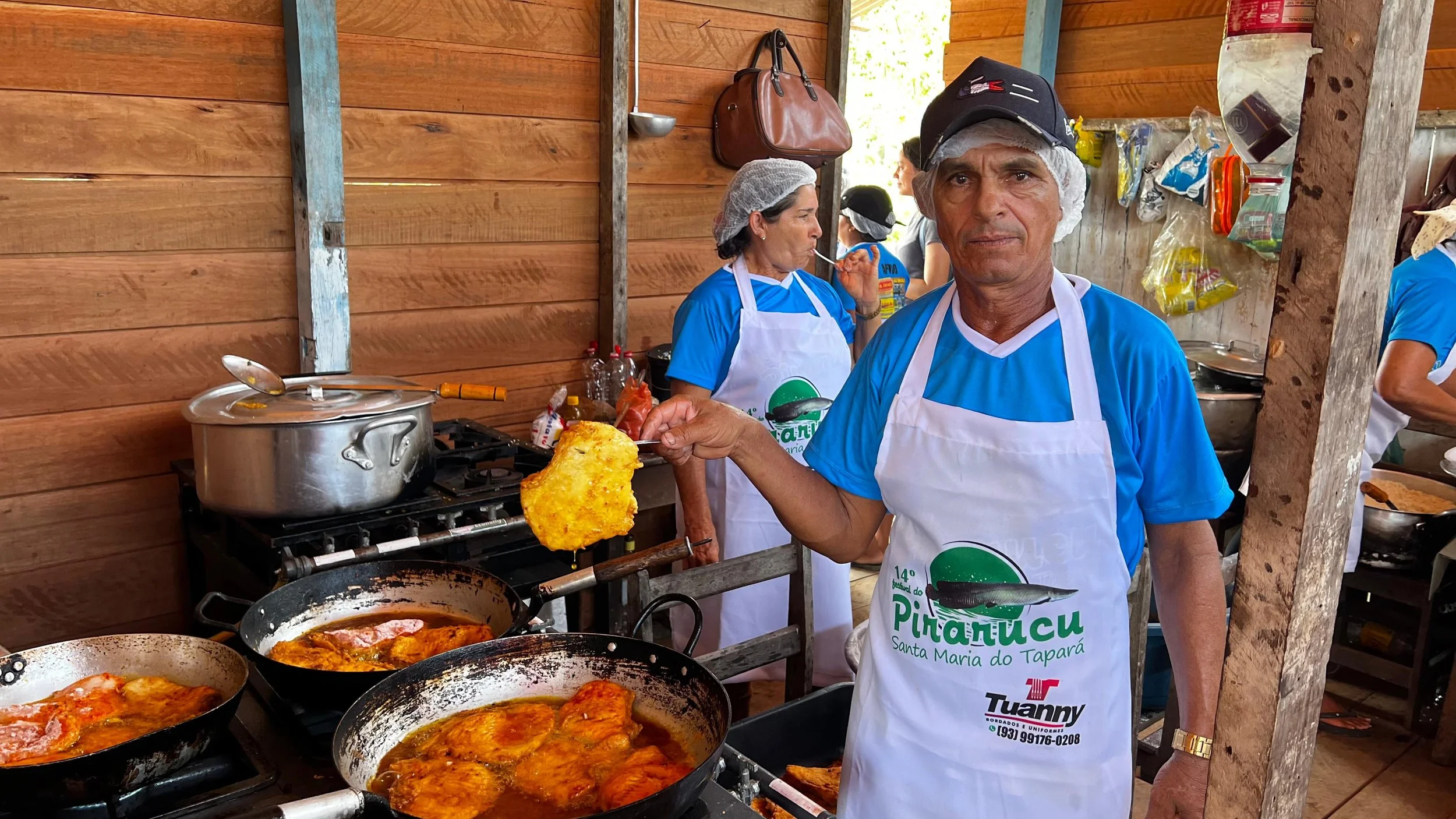 XIV Festival do Pirarucu de Santa Maria movimenta mais de 800 pessoas no PAE Tapará 