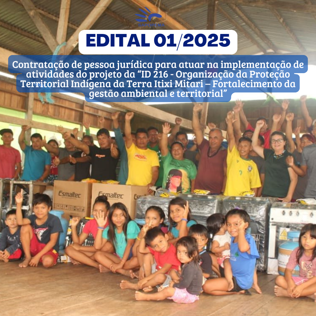Contratação de PJ para atuar na implementação de atividades na Terra Itixi Mitari