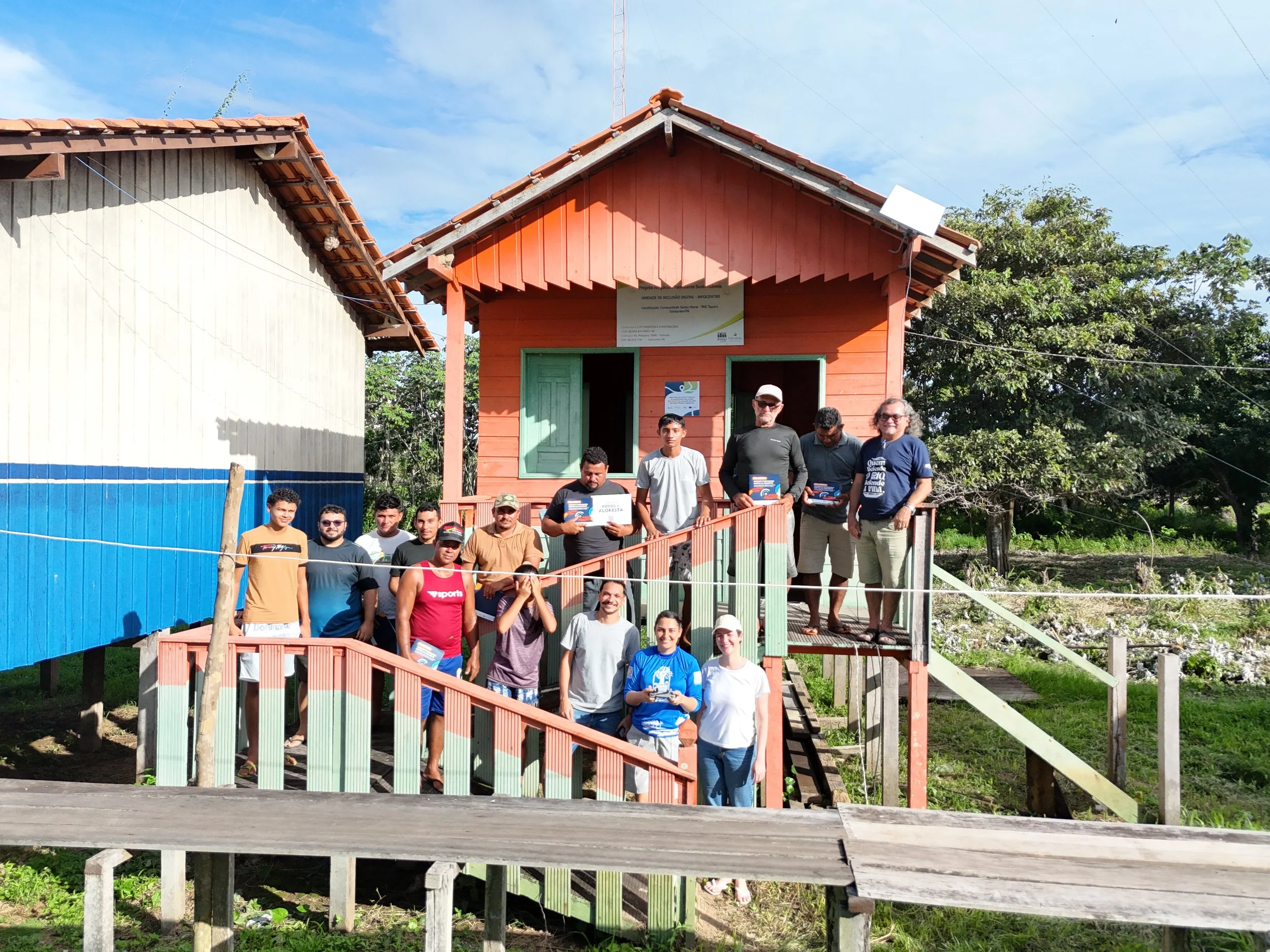 Tecnologias digitais reforçam monitoramento territorial em comunidades da Amazônia com início do Projeto Indica Tapajós