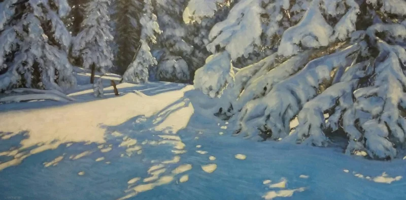 Skyway Light- oil- 18"x36"