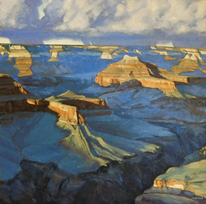 Grand Performance, oil - 22"x22" SOLD