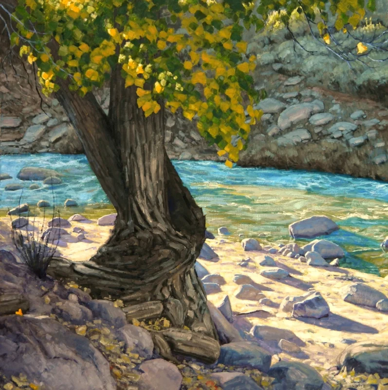 Light and Sound, oil - 39"x39"