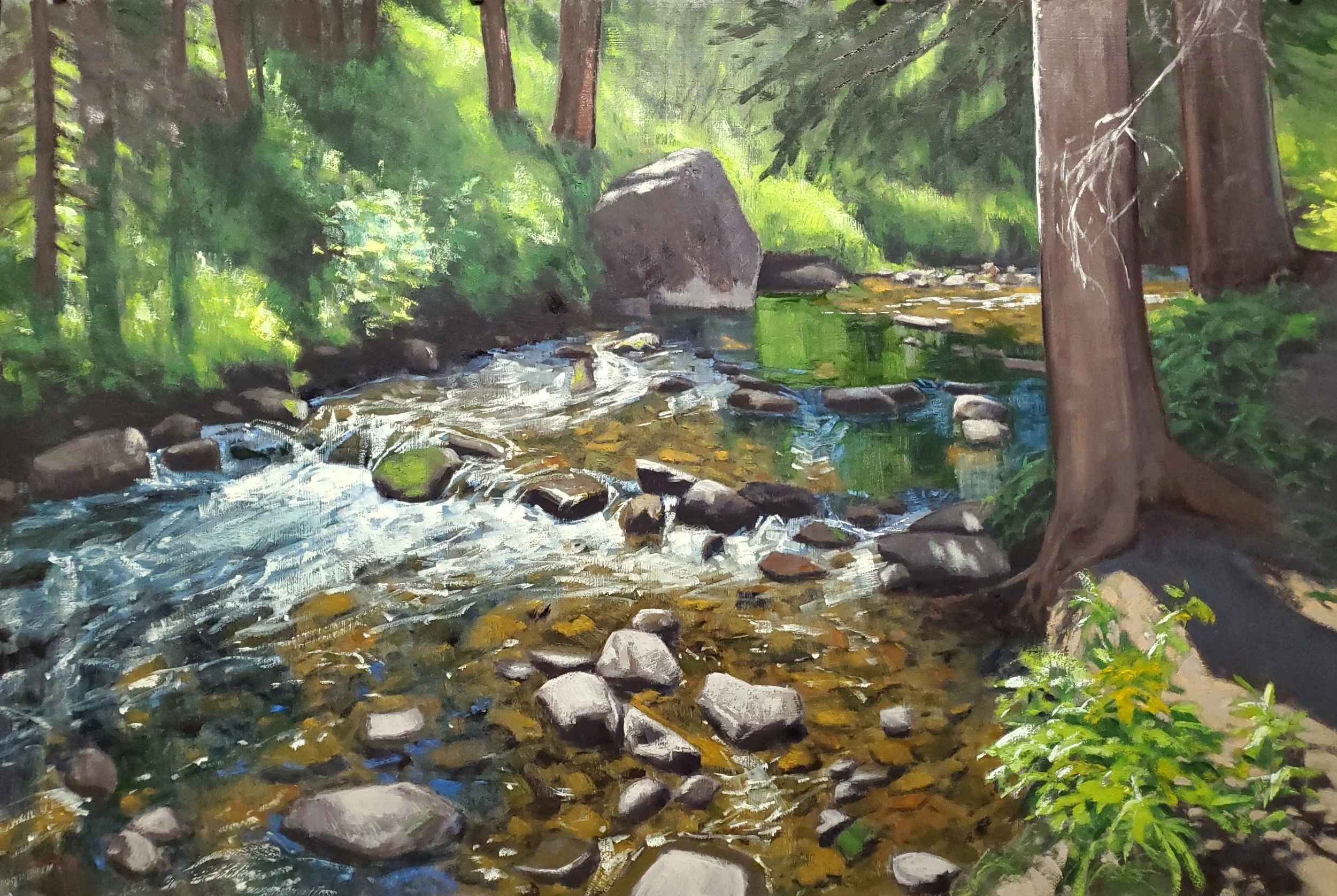 Arroyo Vasquez - Oil, 20"X30"