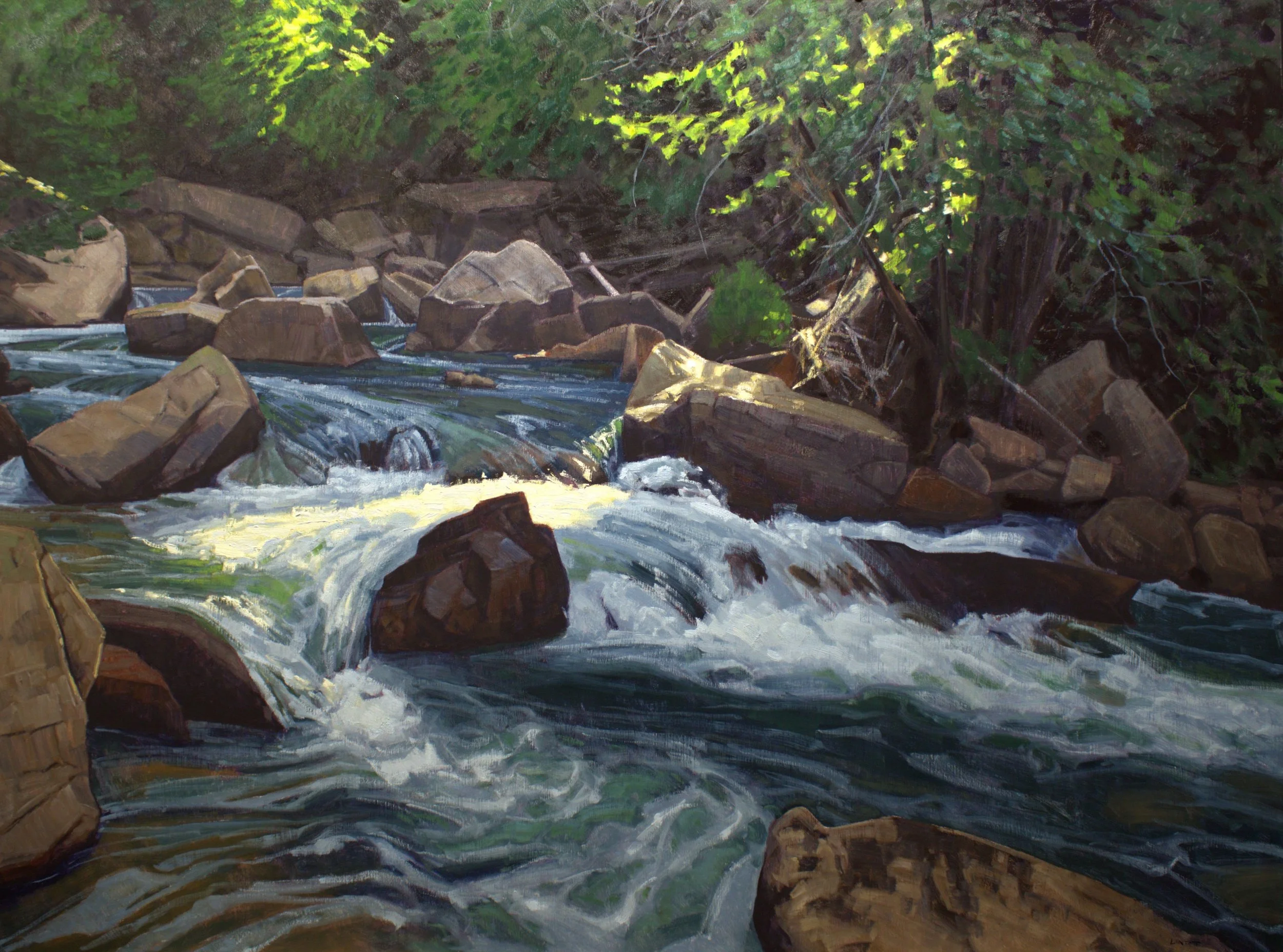 Ebb and Flow - Oil, 36" x 48"