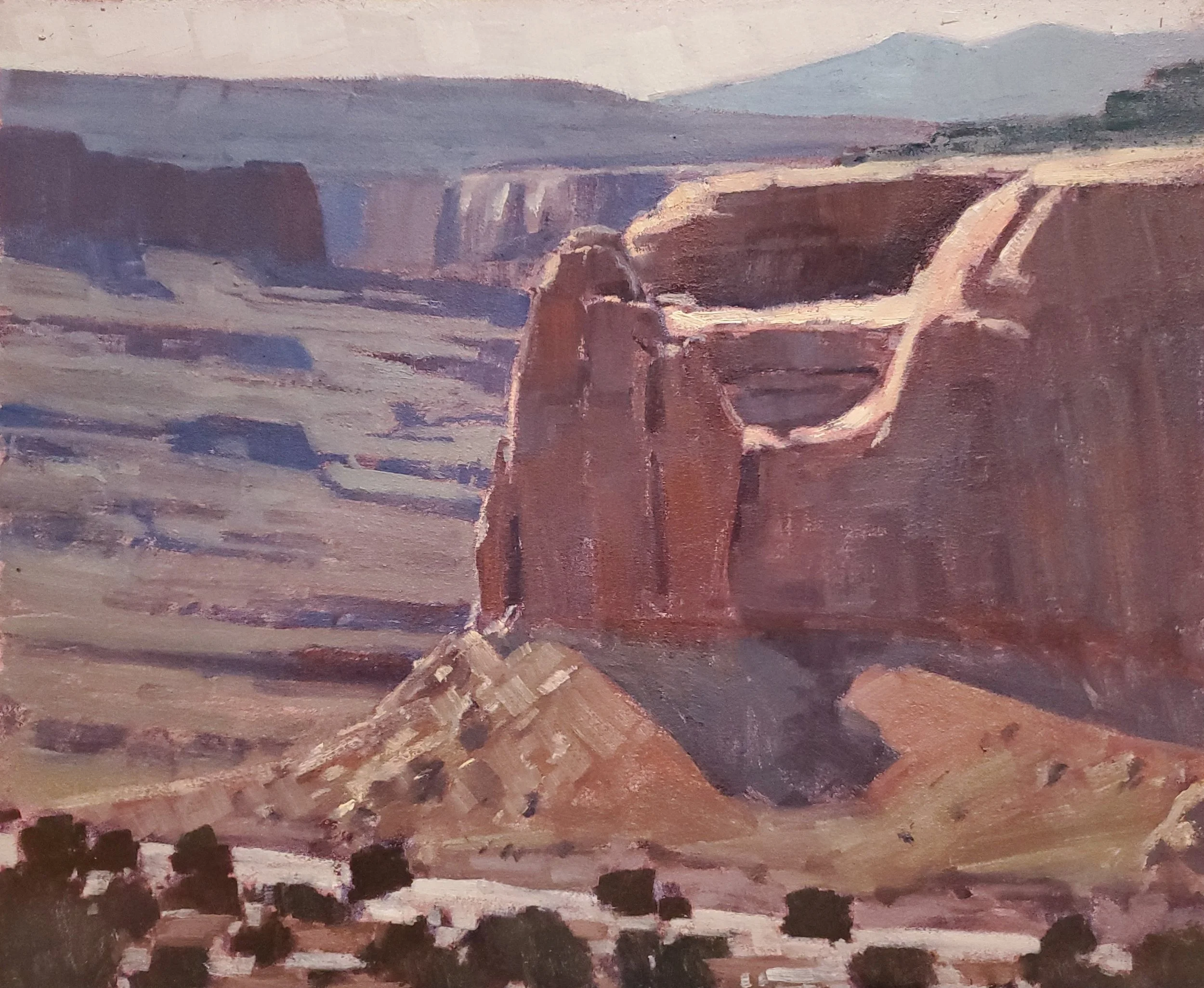 Miles of Time - Oil, 10"X12"