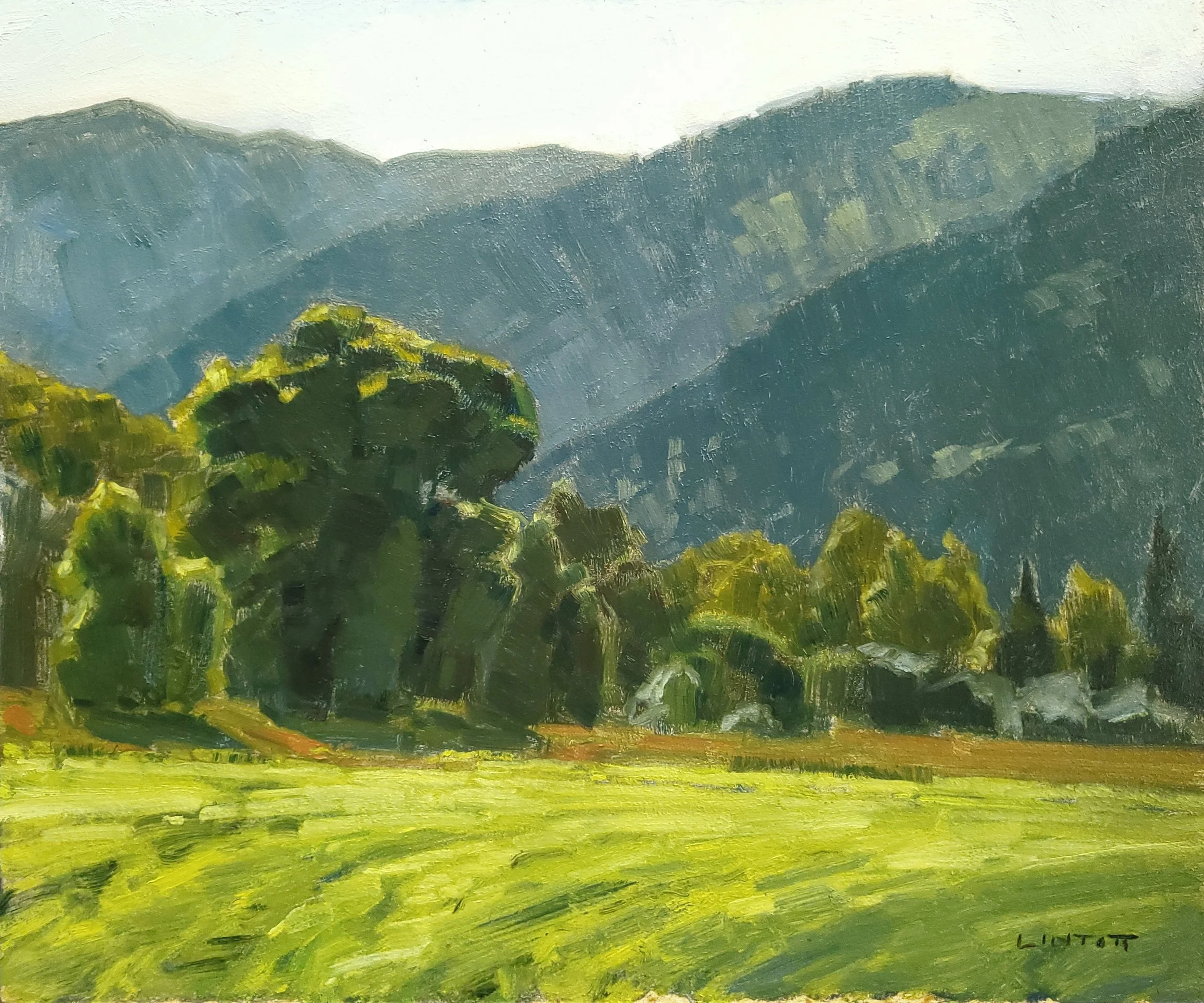 Stateline Rd - Oil, 10"x12"