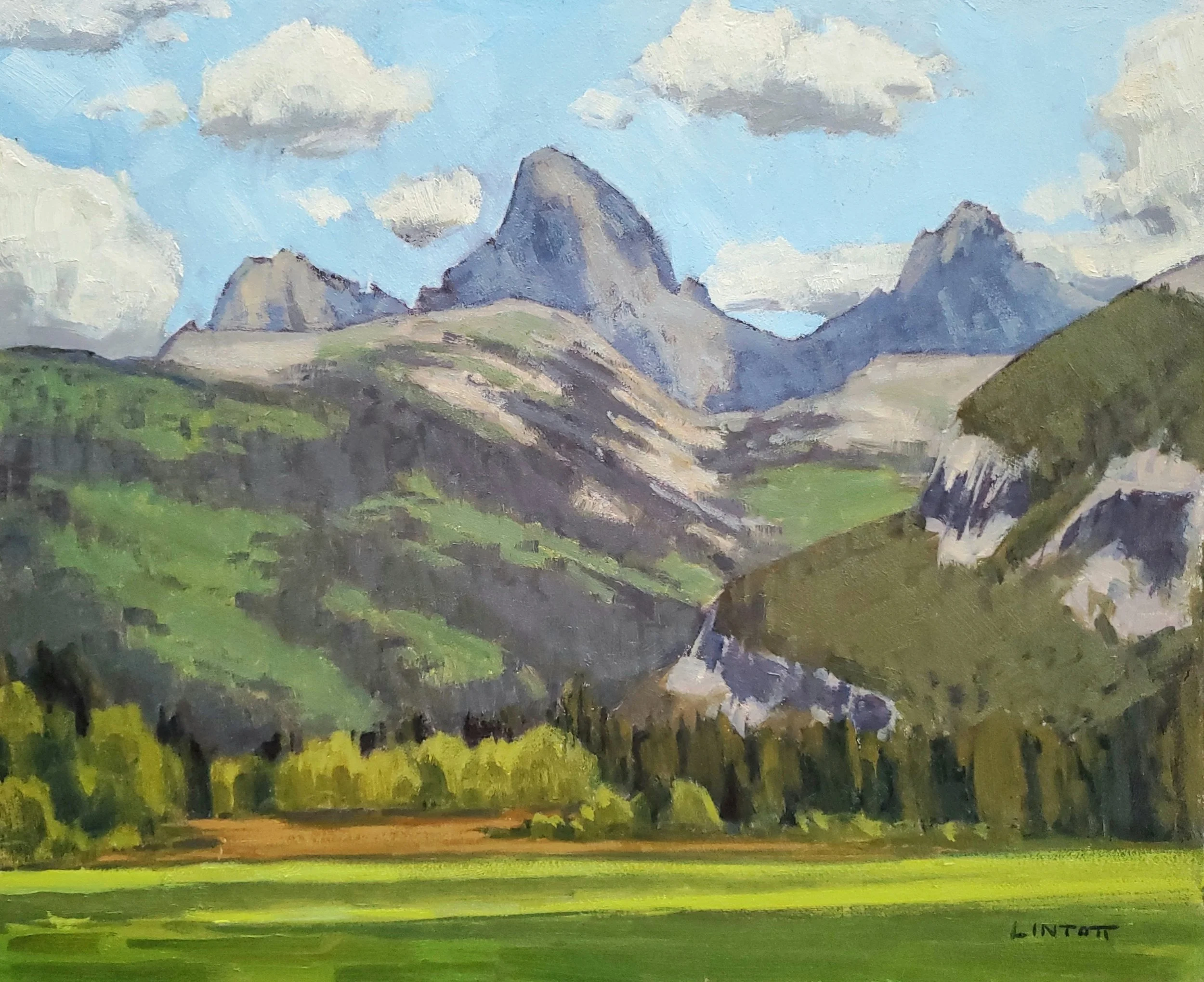 Grand View - Oil, 10"x12"