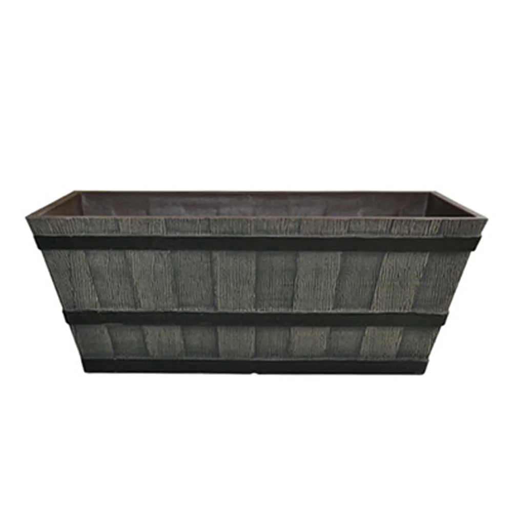 Whiskey Barrel Trough