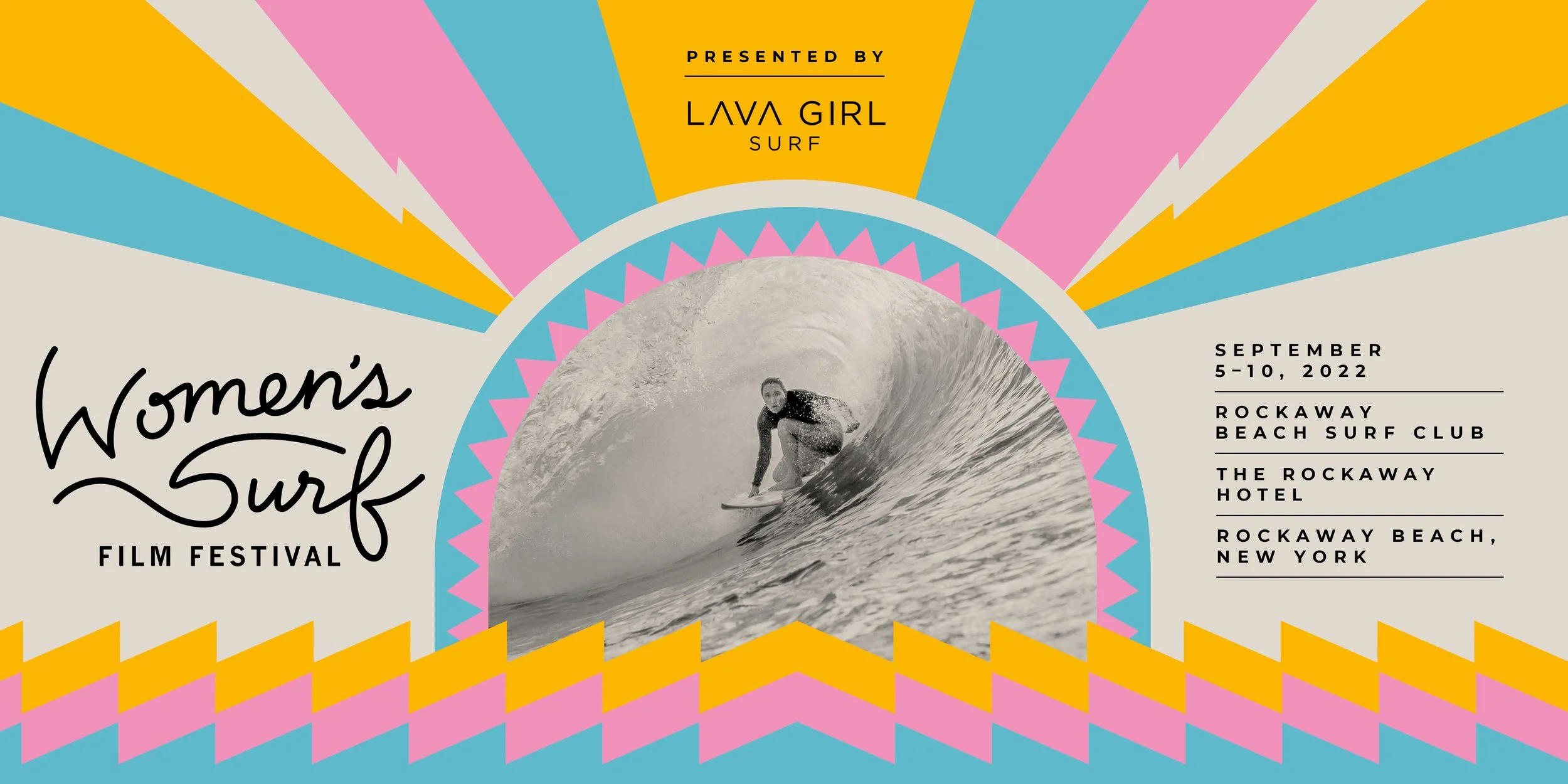 Film Screening Rockaway Beach Surf Club — Women's Surf Film Festival