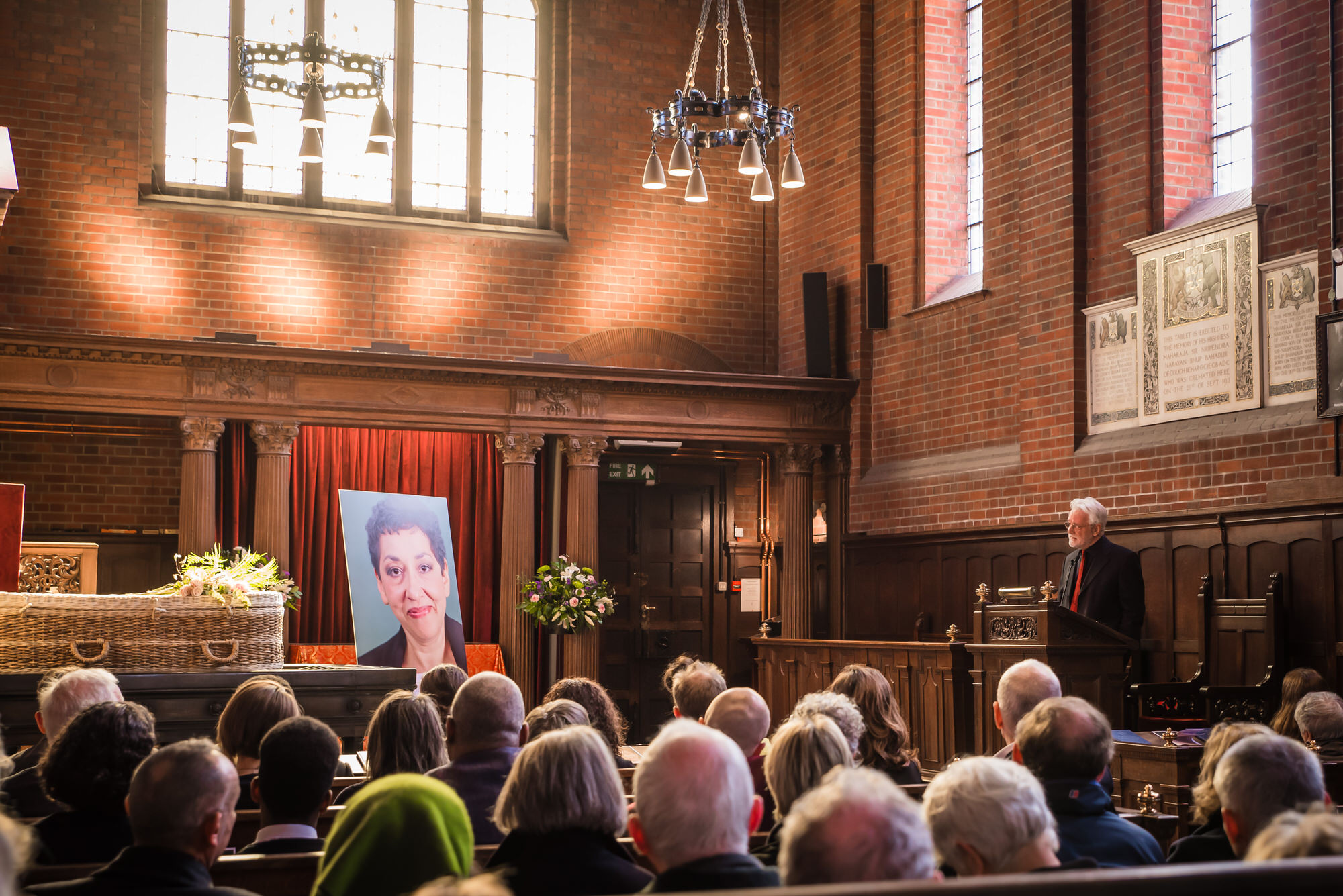 Funeral Photographer at Golders Green Crematorium in London